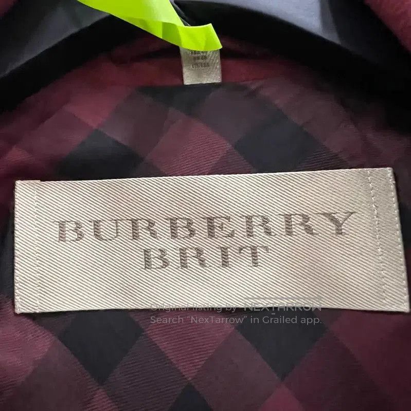 Burberry Burberry Red Cotton Short Coat for Women. Size XXS / US 00 / IT 34 - 4 Thumbnail