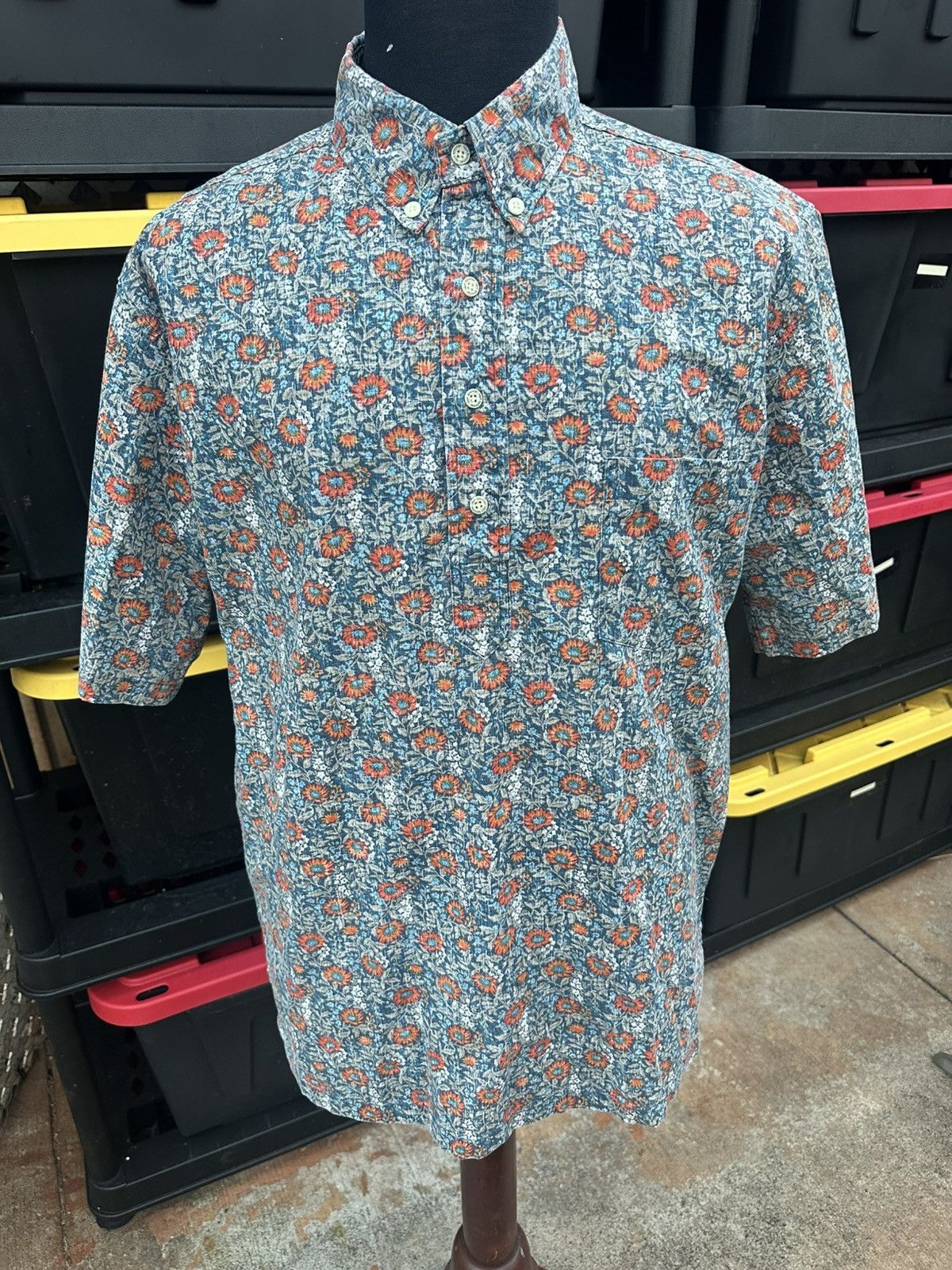 Reyn Spooner PreOwned Reyn Spooner Multicolored Hawaiian Print Men's L Size US L / EU 52-54 / 3 - 1 Thumbnail