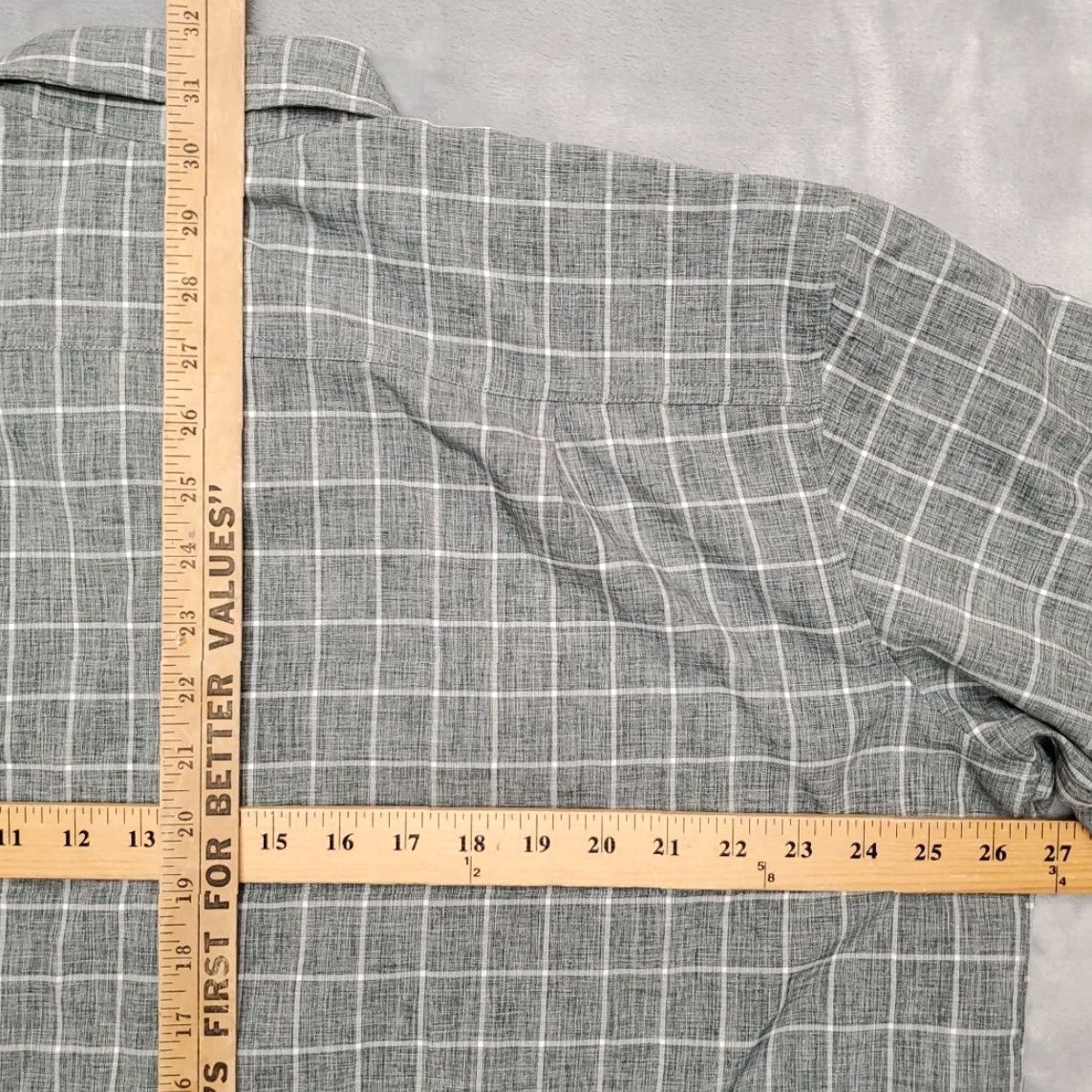 Orvis Orvis Shirt Men 2XL Gray Plaid Classic Collection Performance Travel Lightweight Button-Up Short Sleeve Casual Mens Size US XXL / EU 58 / 5 - 7 Thumbnail