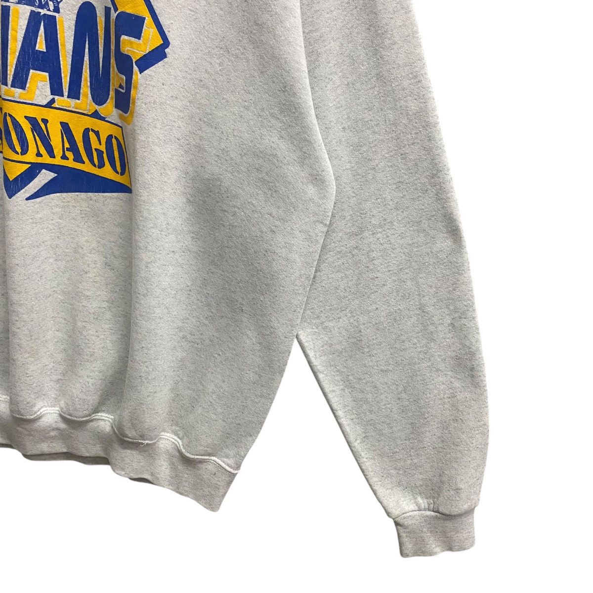 Vintage Vintage 90s Mukwonago Indians Baggy Sweatshirt XL Size US XL / EU 56 / 4 - 3 Thumbnail