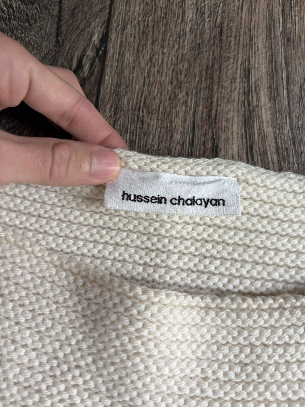 Hussein Chalayan Hussein Chalayan Wool Cashmere Knit Sweater Archival Piece Size S / US 4 / IT 40 - 7 Thumbnail