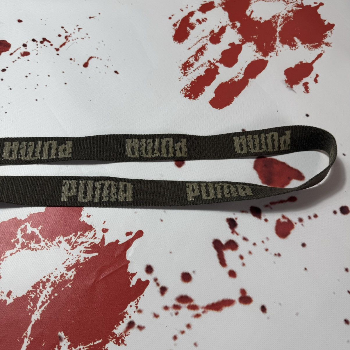Puma × Vintage vintage 90s monogrammed pema belt avant garde Size ONE SIZE - 5 Thumbnail