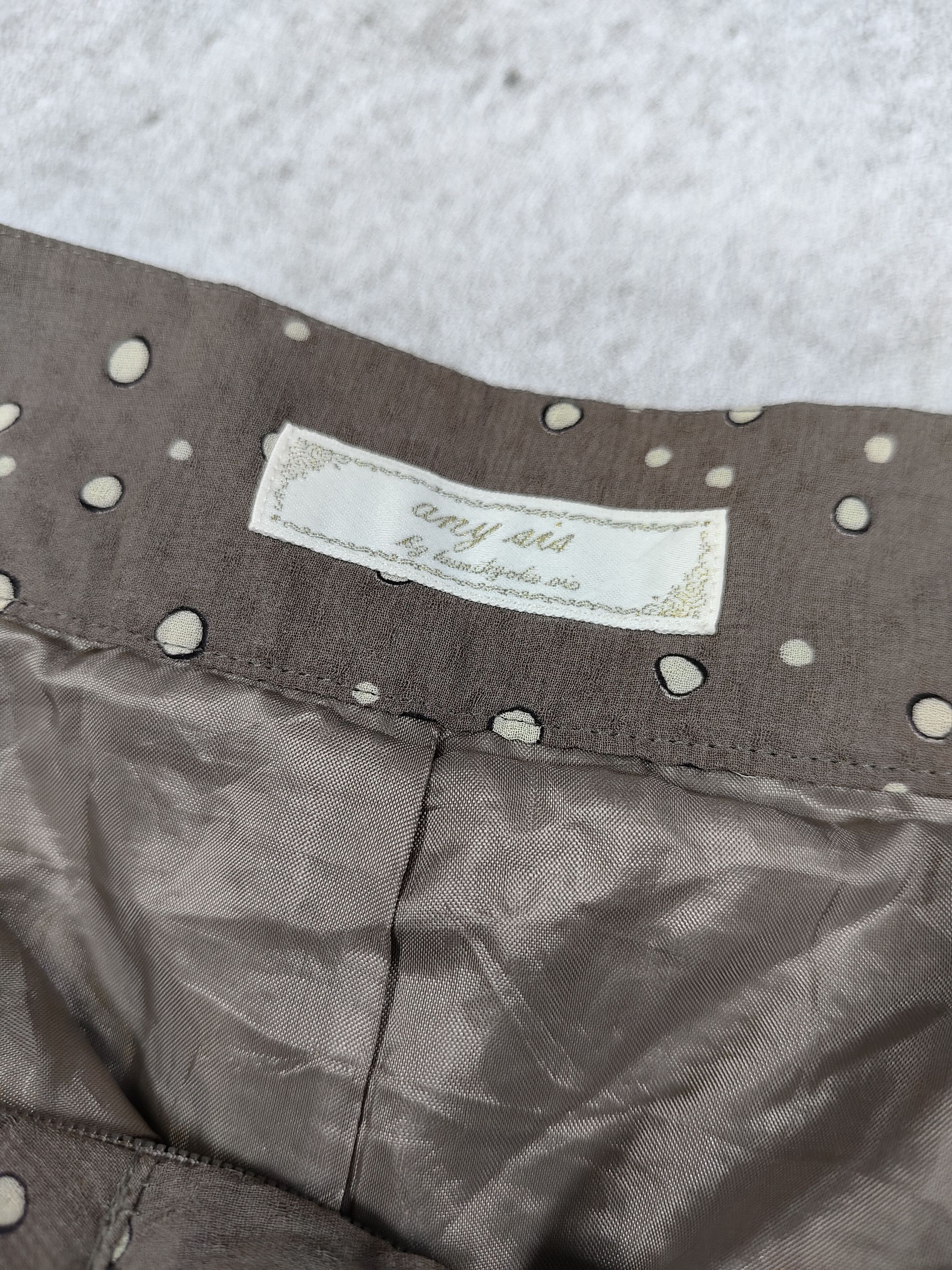Issey Miyake 00s Any SiS by Kumikyoku- Coquette Polka Dot Pleated Skort Size 28" / US 6 / IT 42 - 7 Thumbnail