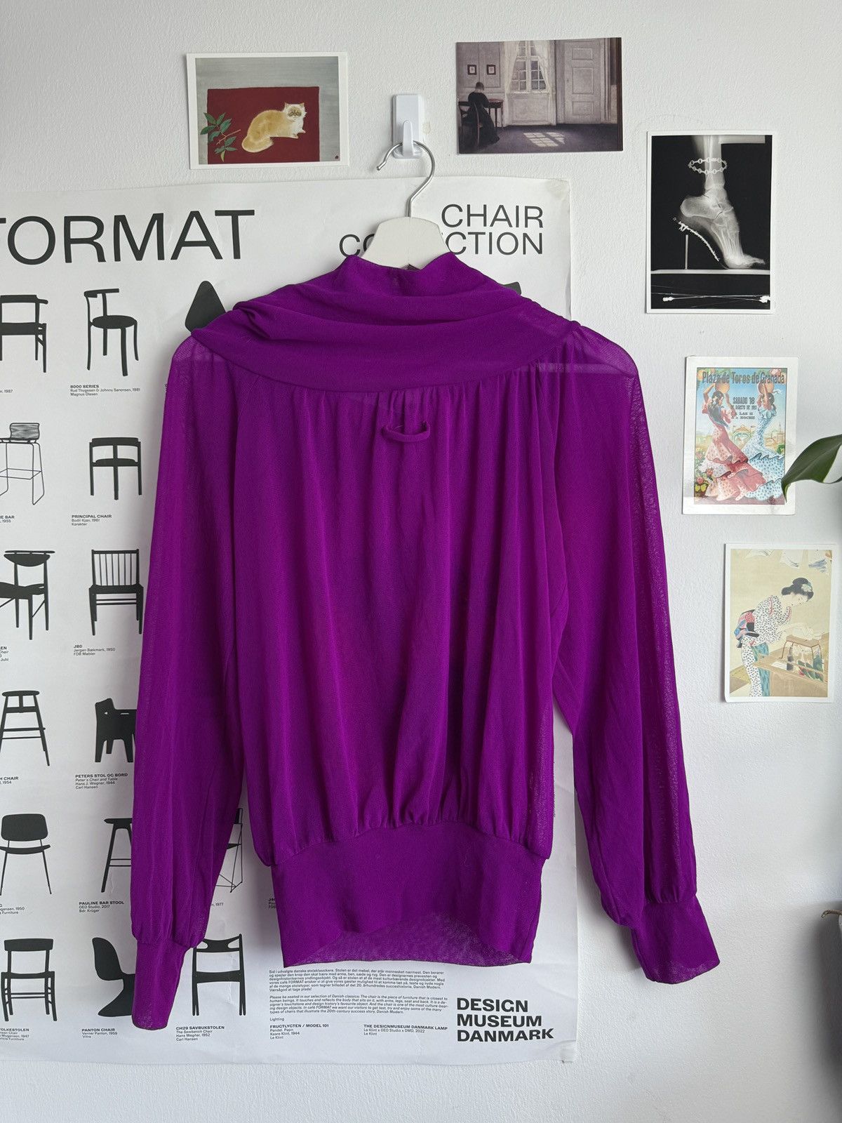 Jean Paul Gaultier Vintage 90s Jean Paul Gaultier solei parrot mesh top M JPG Size M / US 6-8 / IT 42-44 - 2 Thumbnail