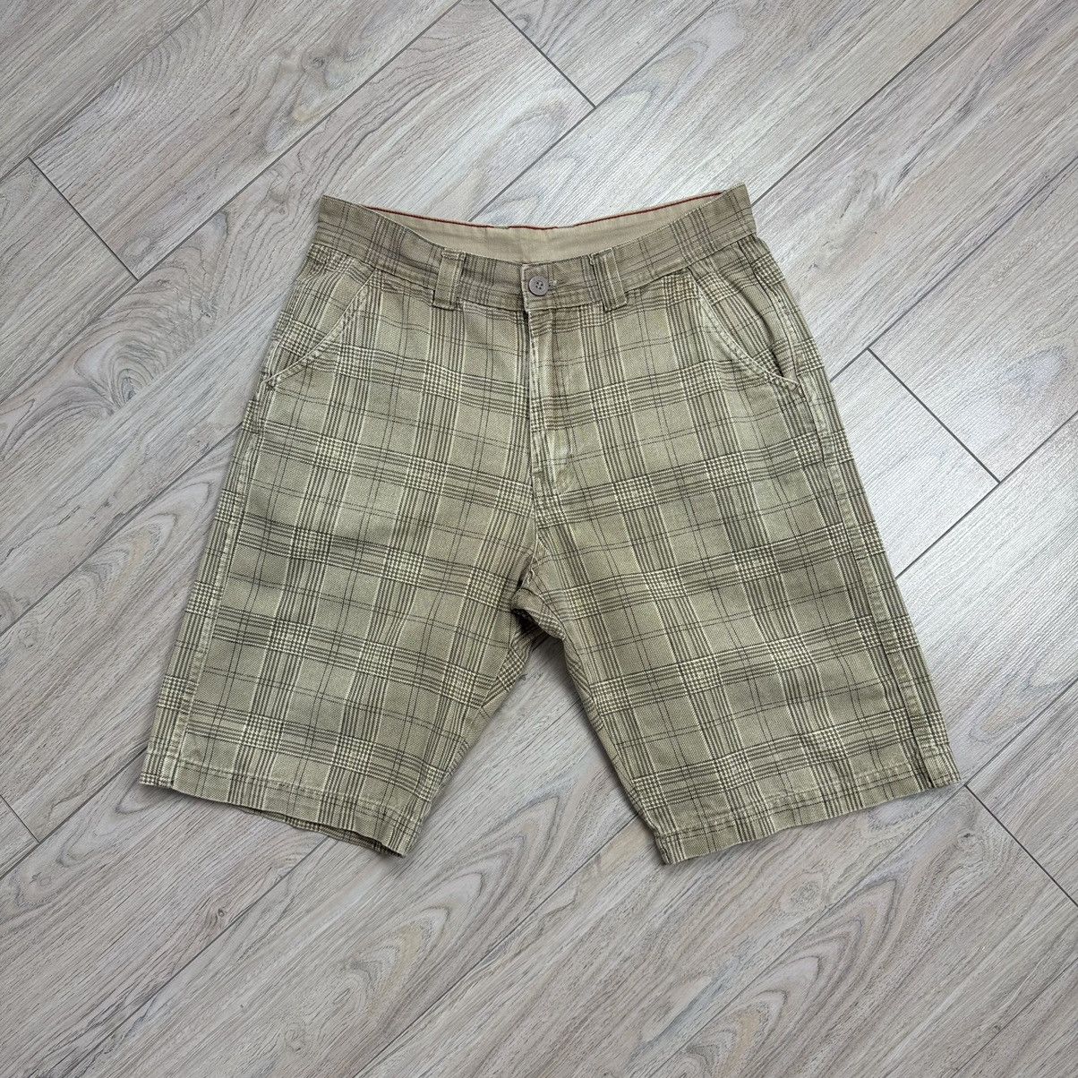 Billabong Vintage Billabong 90s Houndstooth Checkered Board Shorts Size US 34 / EU 50 - 1 Thumbnail