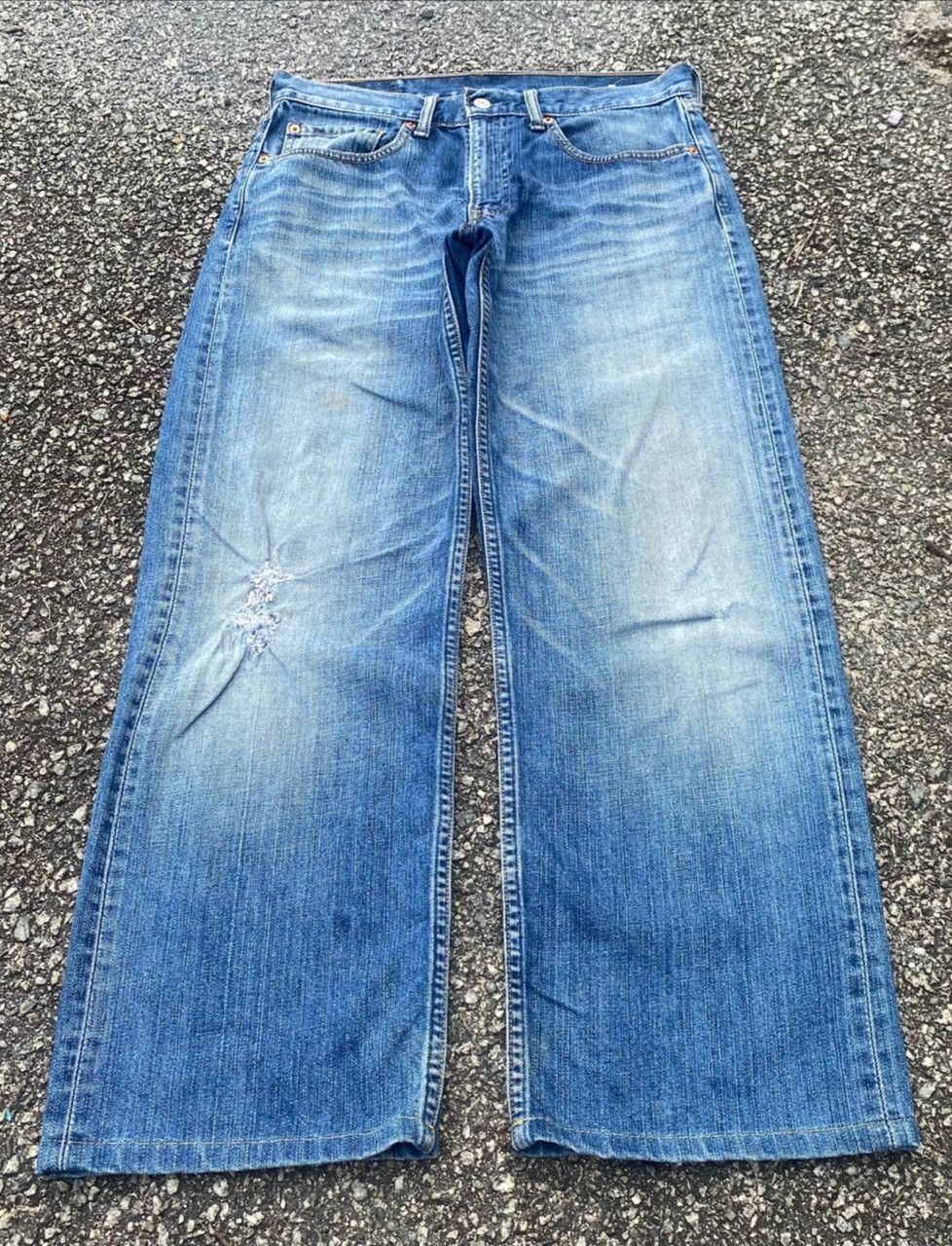 Levi's Vintage Levis 534 Distressed Denim Size US 31 - 1 Thumbnail