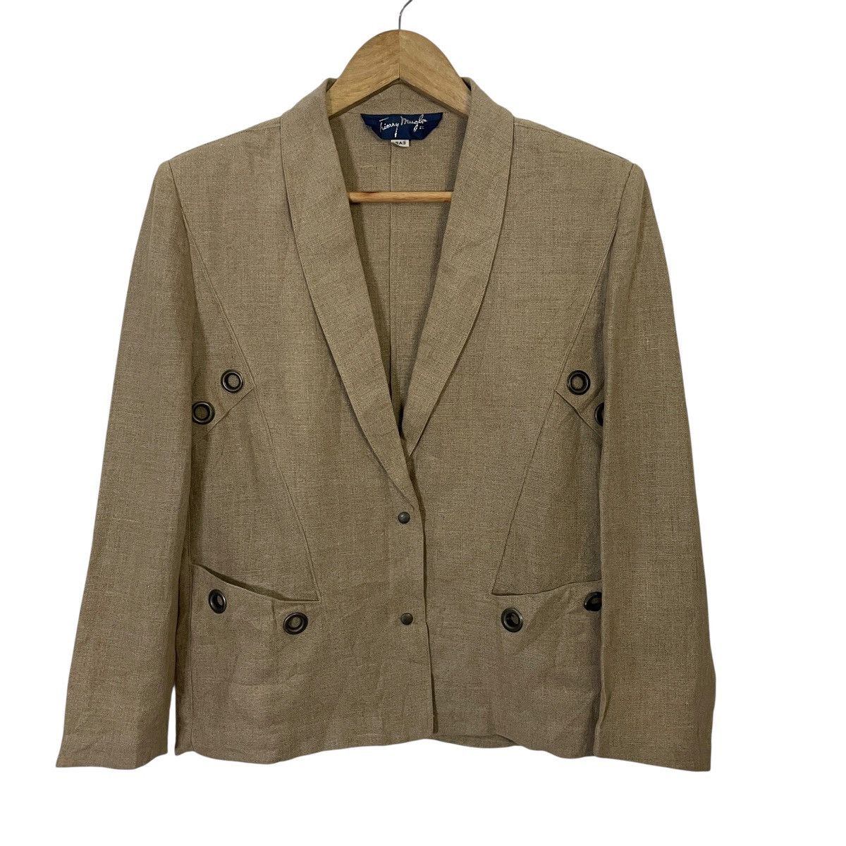 Thierry Mugler Vintage Thierry Mugler Paris Edition Unisex Coat Jacket Size US S / EU 44-46 / 1 - 1 Thumbnail