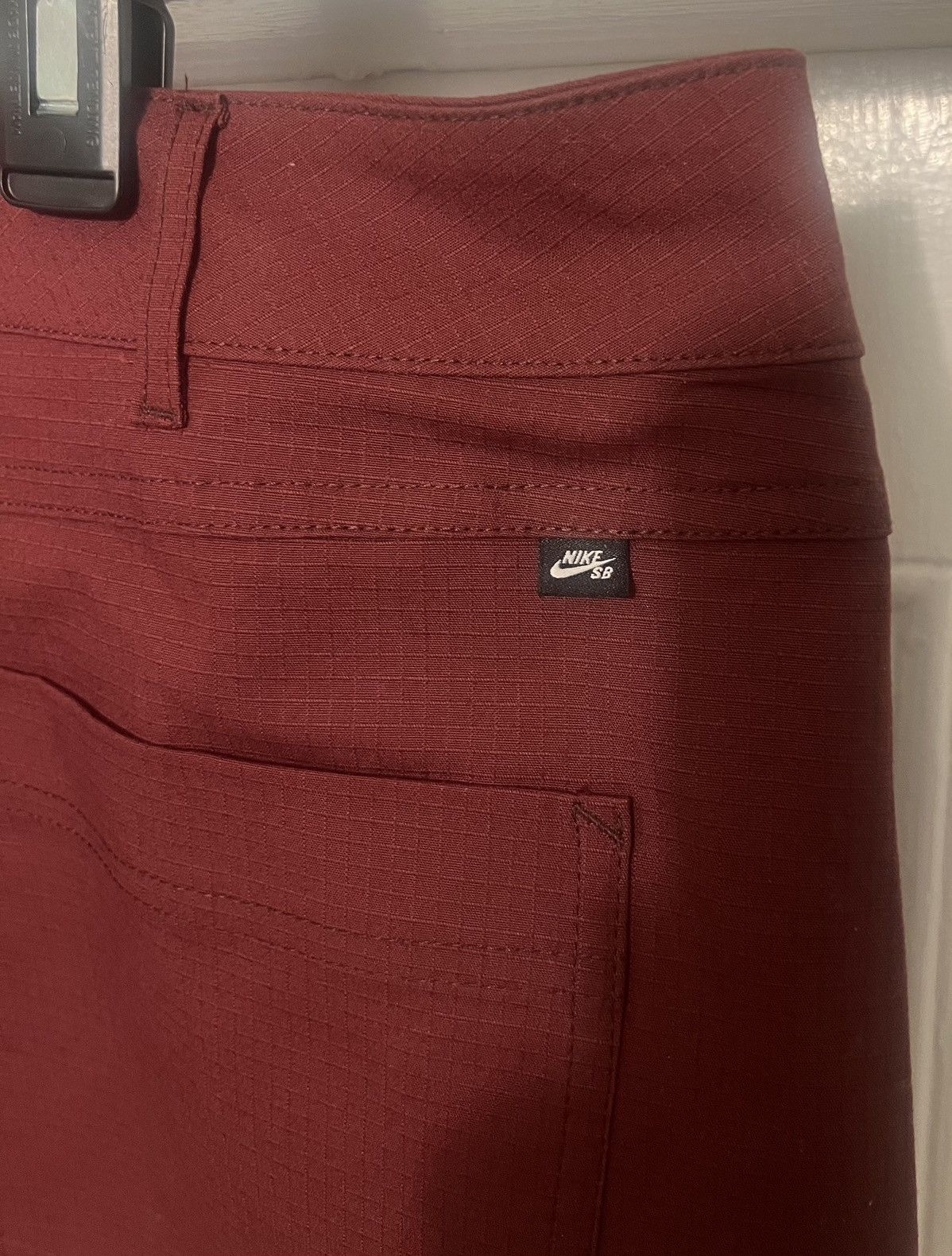 Nike SB Authentic Nike SB double knee cargo pants dark team red 38 Size US 38 / EU 54 - 4 Thumbnail