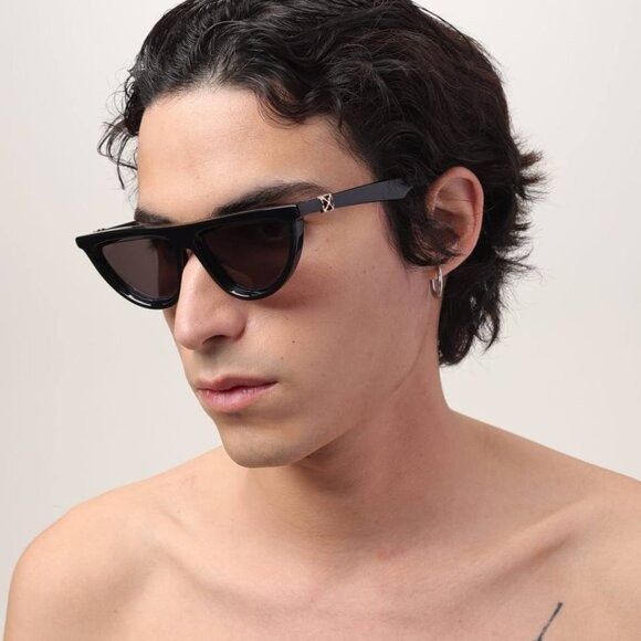 Off-White Off-White OERI13V JASPER 0928 Sunglasses Grey Geometric Size ONE SIZE - 4 Thumbnail