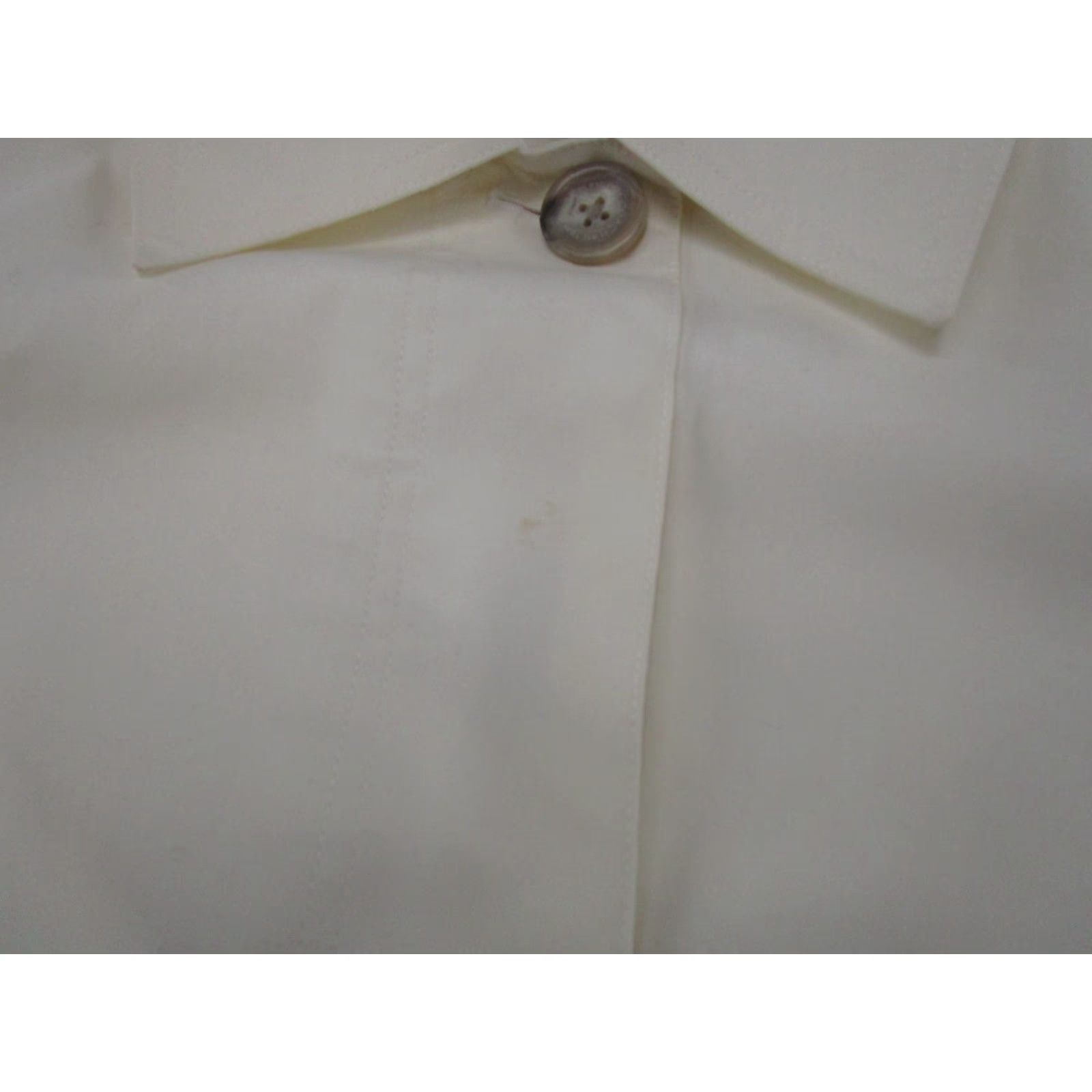 Coach Coach Jacket Women XS Ivory Leather Blend Zip Collared Long Sleeve Trench Coat Casual Vintage: No? Size XS / US 0-2 / IT 36-38 - 4 Thumbnail