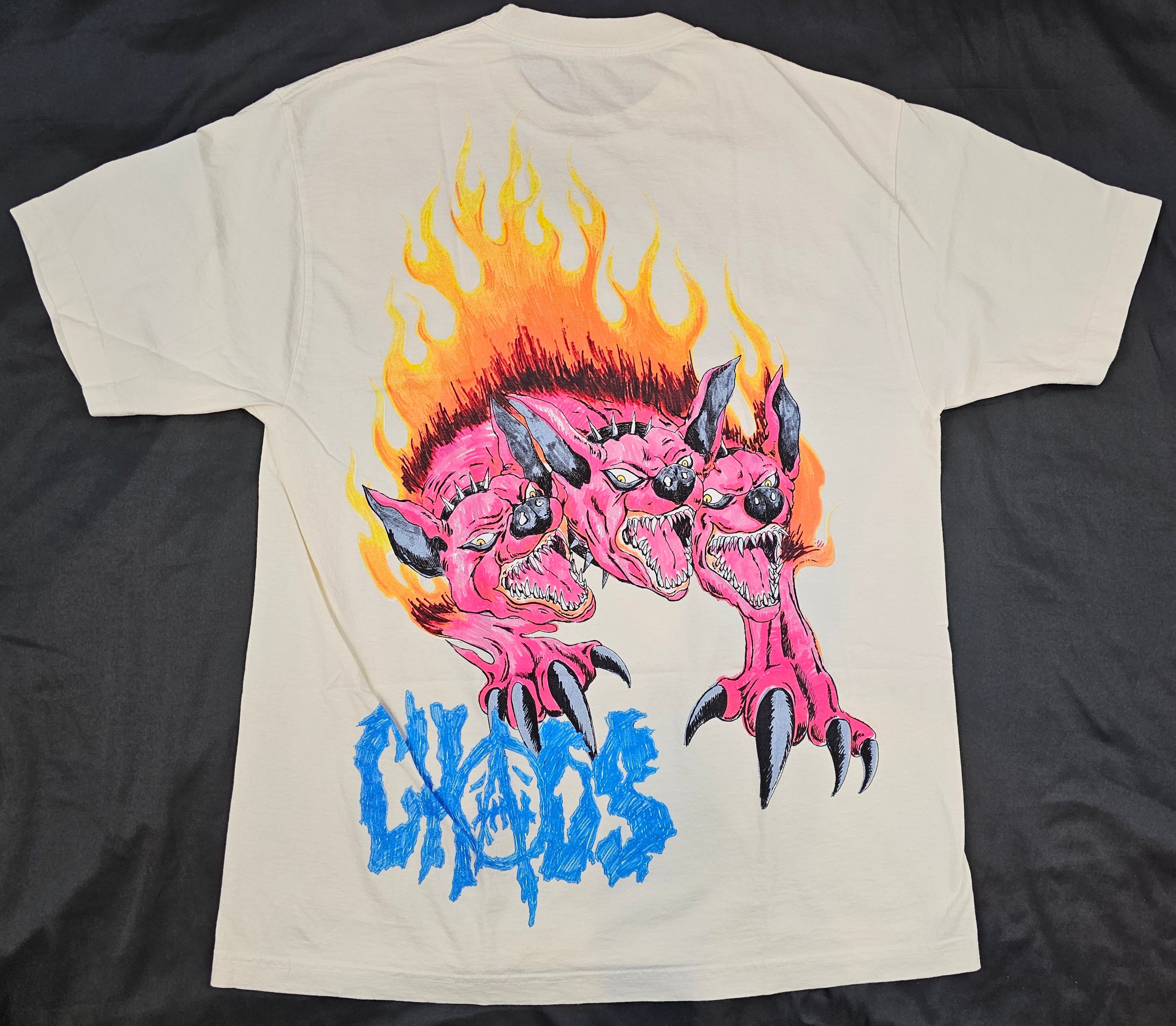 image of Saint Michael x Travis Scott Utopia X St Michael Tee 1A Men's Size Large in White