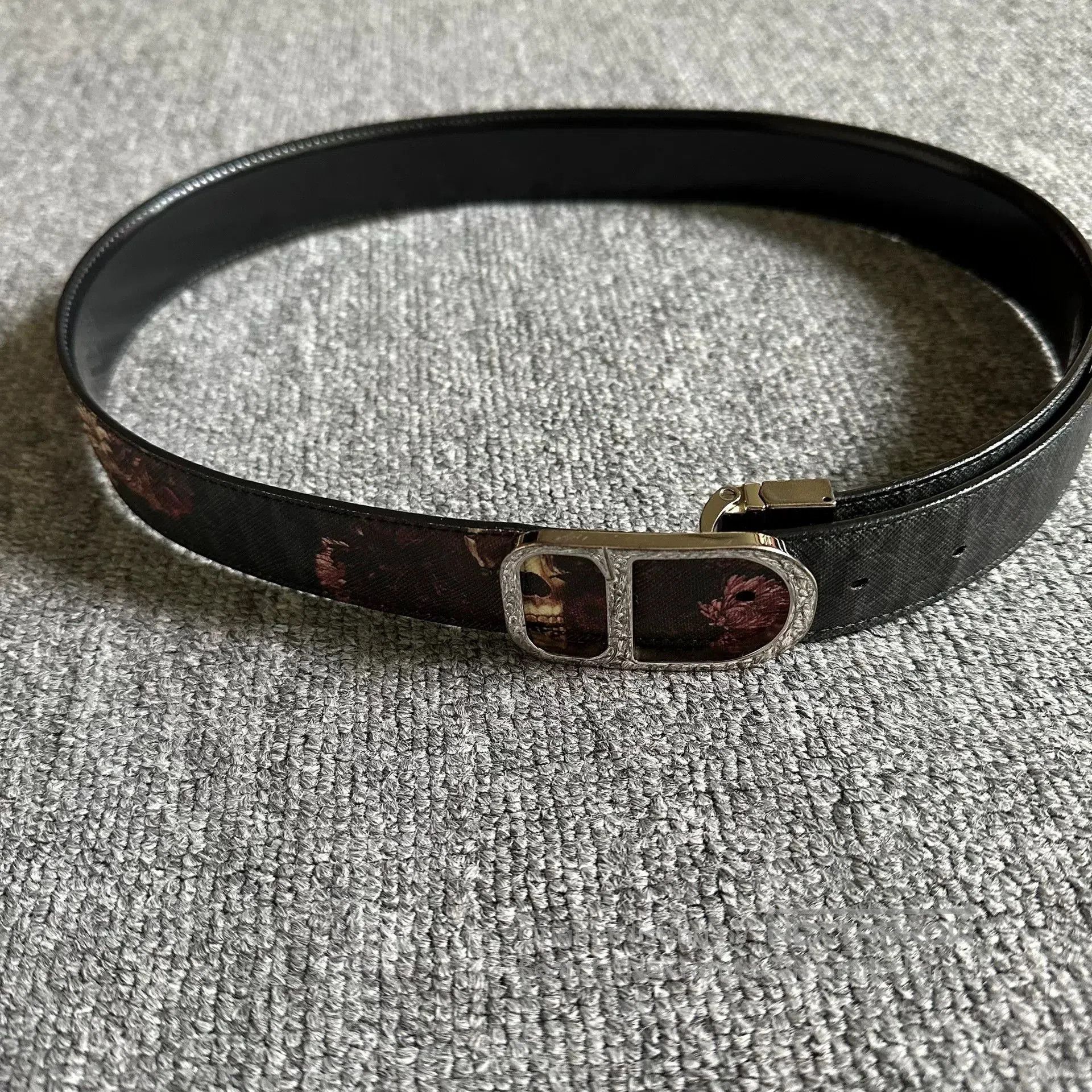 Dior Dior Homme 17ss Toru Kamei Rose Skull Belt. Size ONE SIZE - 7 Thumbnail