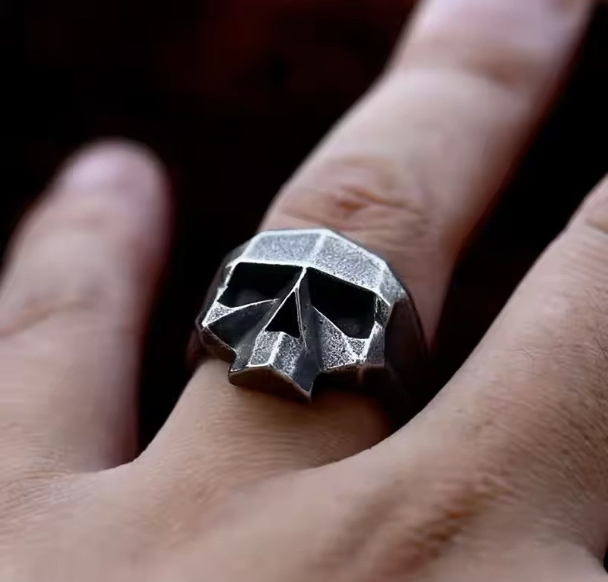 Jewelry Hala Skull Ring (Size 7 to 13) Size ONE SIZE - 1 Thumbnail