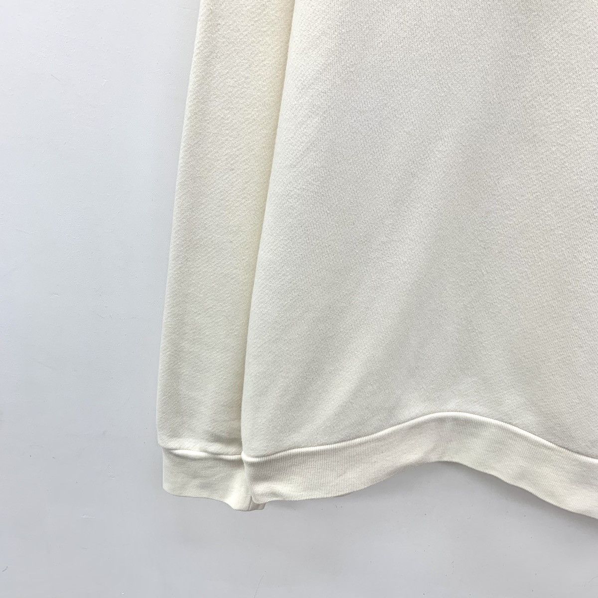 Gucci Gucci Off-white Sequin Hooded Long Sleeve Sweatshirt K26WX Size US M / EU 48-50 / 2 - 4 Thumbnail