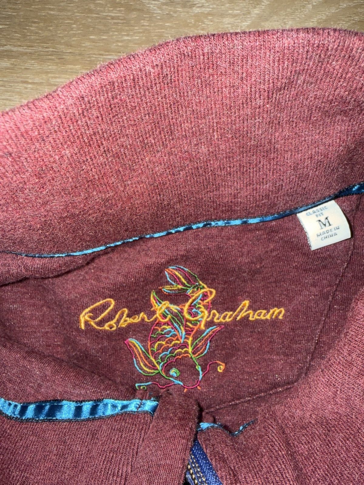 Robert Graham Robert Graham Quarter Zip Fleece Sweater Size US M / EU 48-50 / 2 - 5 Thumbnail