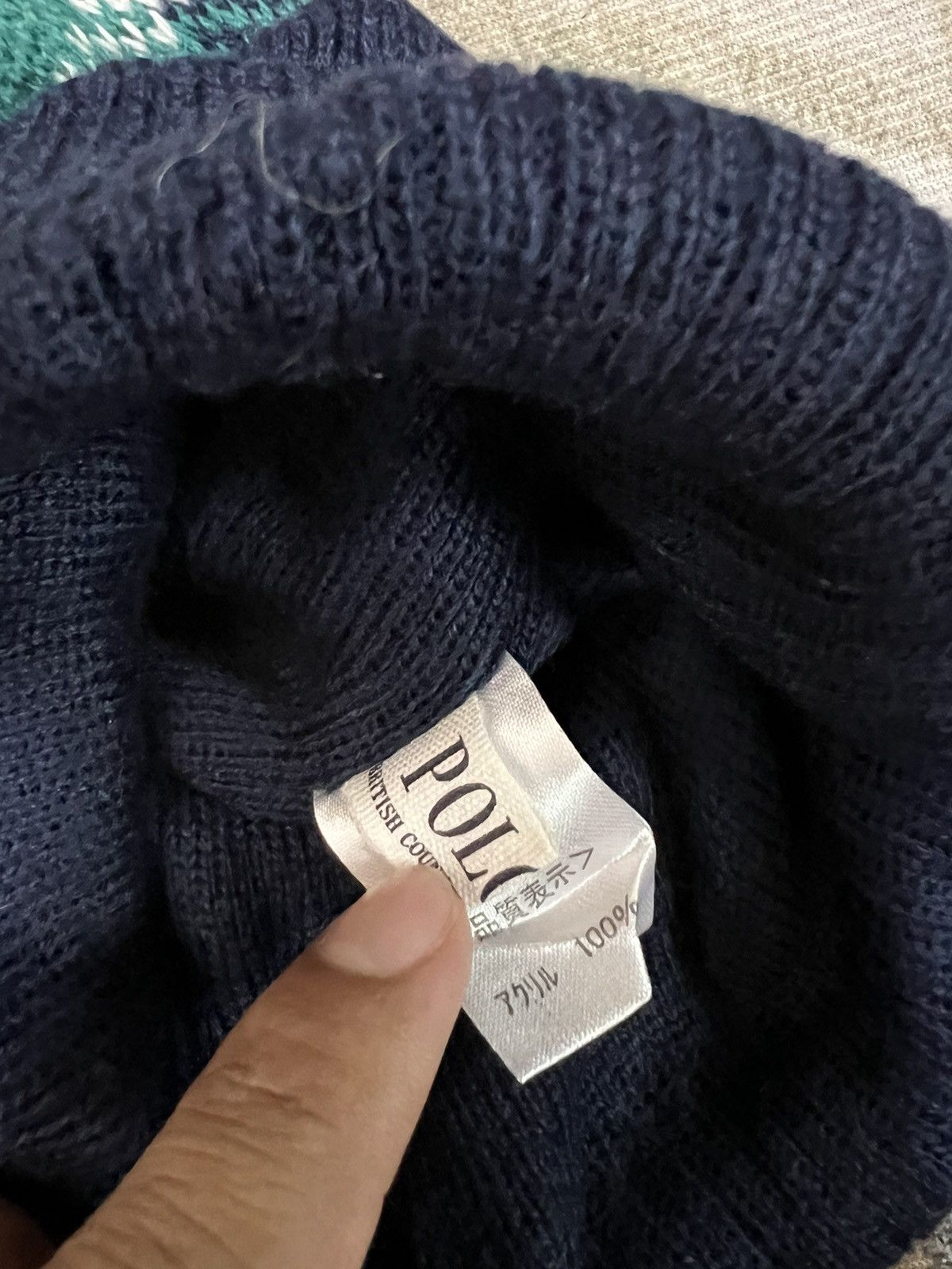 Vintage Vintage Polo British Beanie Hats Size ONE SIZE - 6 Thumbnail