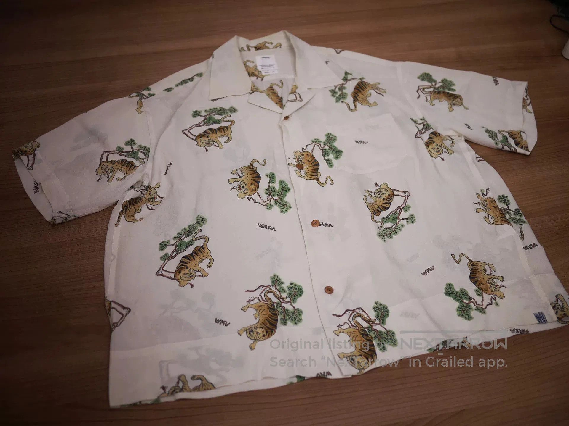 Visvim visvim copa silk shirt in white. Size US S / EU 44-46 / 1 - 2 Thumbnail