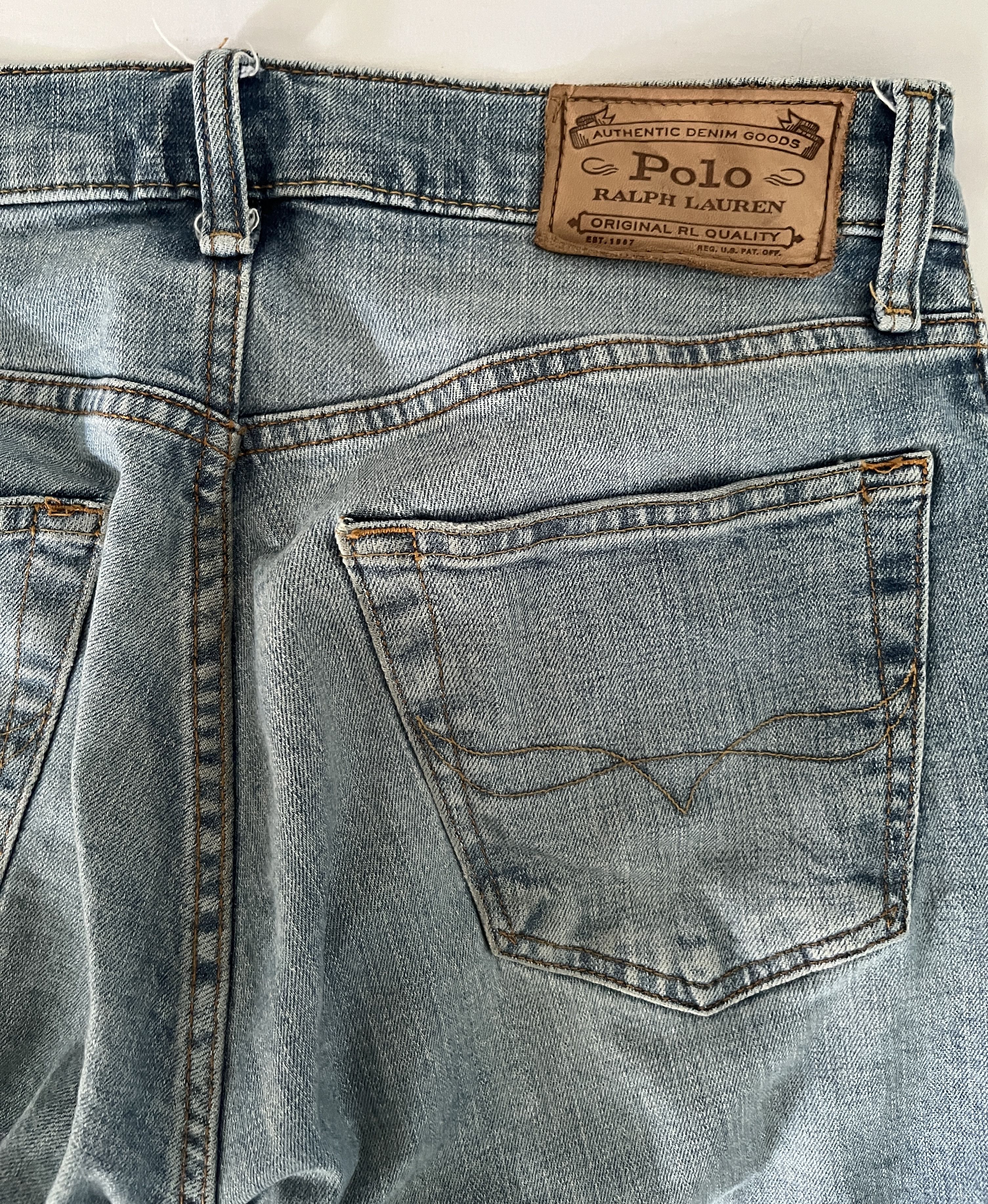 Polo Ralph Lauren Polo Ralph Lauren Hampton Relaxed Straight jeans Size US 29 - 5 Thumbnail