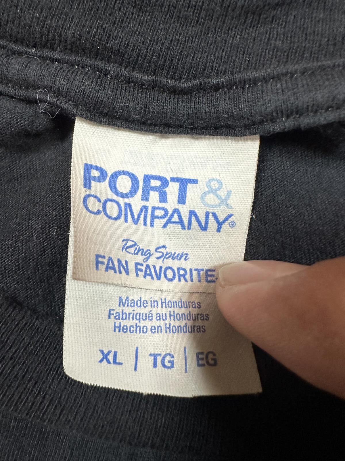 Other Port & Company Menswear T-Shirt Large Black Horse Graphic Size US XL / EU 56 / 4 - 4 Thumbnail