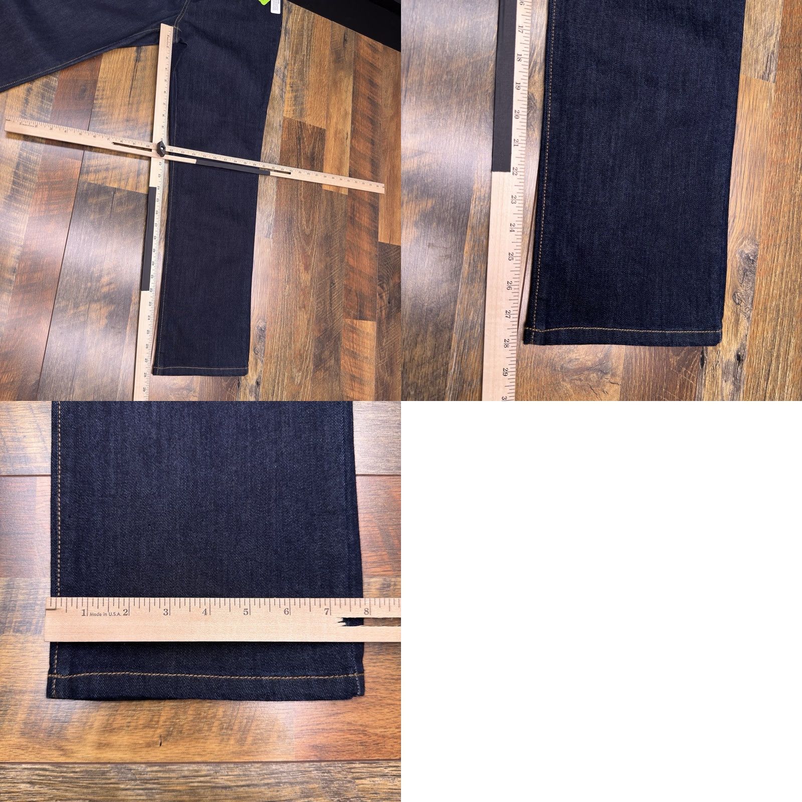 Vintage St Johns Bay Jeans Womens 14S Rinse Stretch Regular Straight 5-Pocket Denim Blue Size 36" / US 14 / IT 50 - 9 Thumbnail