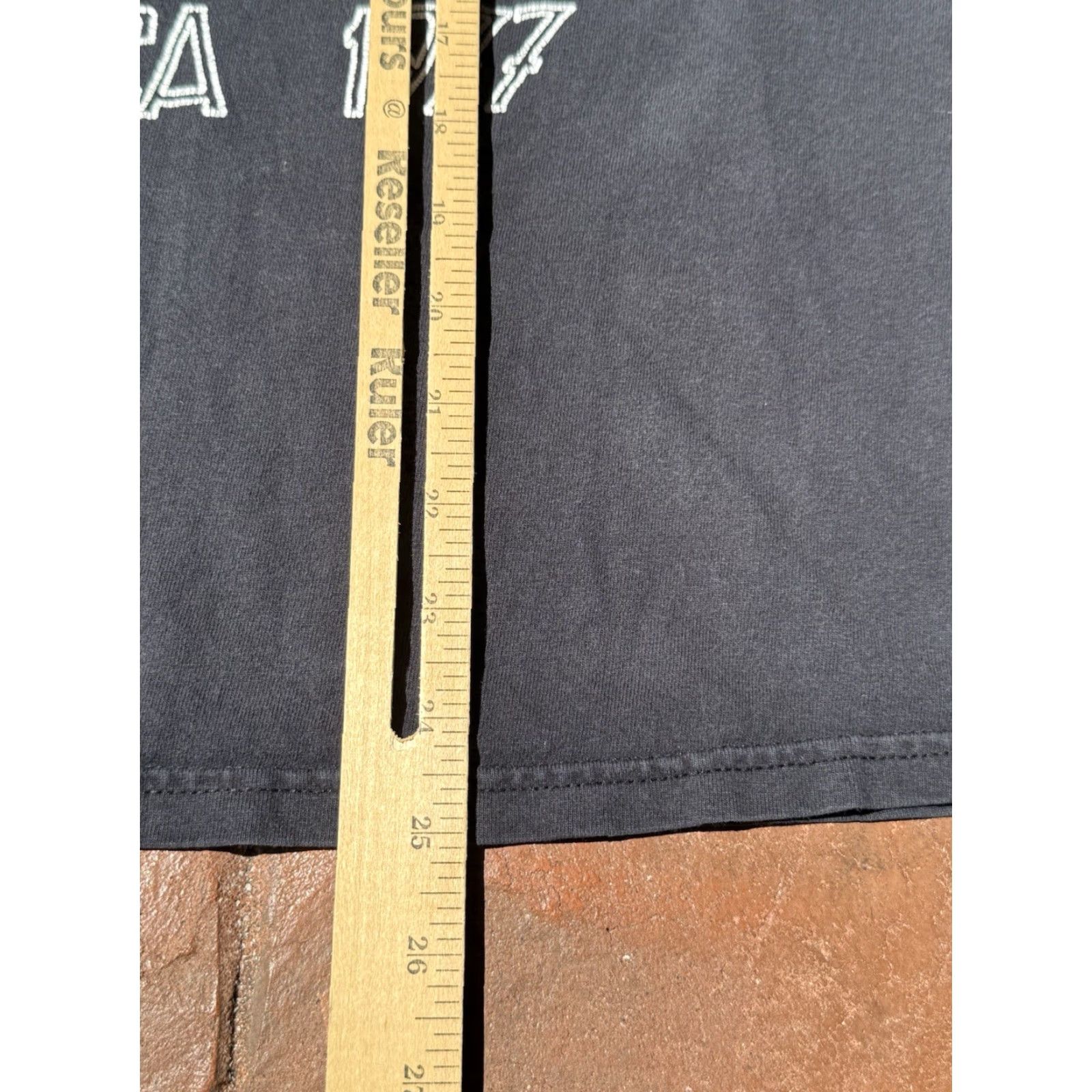 Hanes VINTAGE Led Zeppelin U.S. Tour 1977 Band T-Shirt Small Black Hanes Shirt Mens XS Size US S / EU 44-46 / 1 - 5 Thumbnail