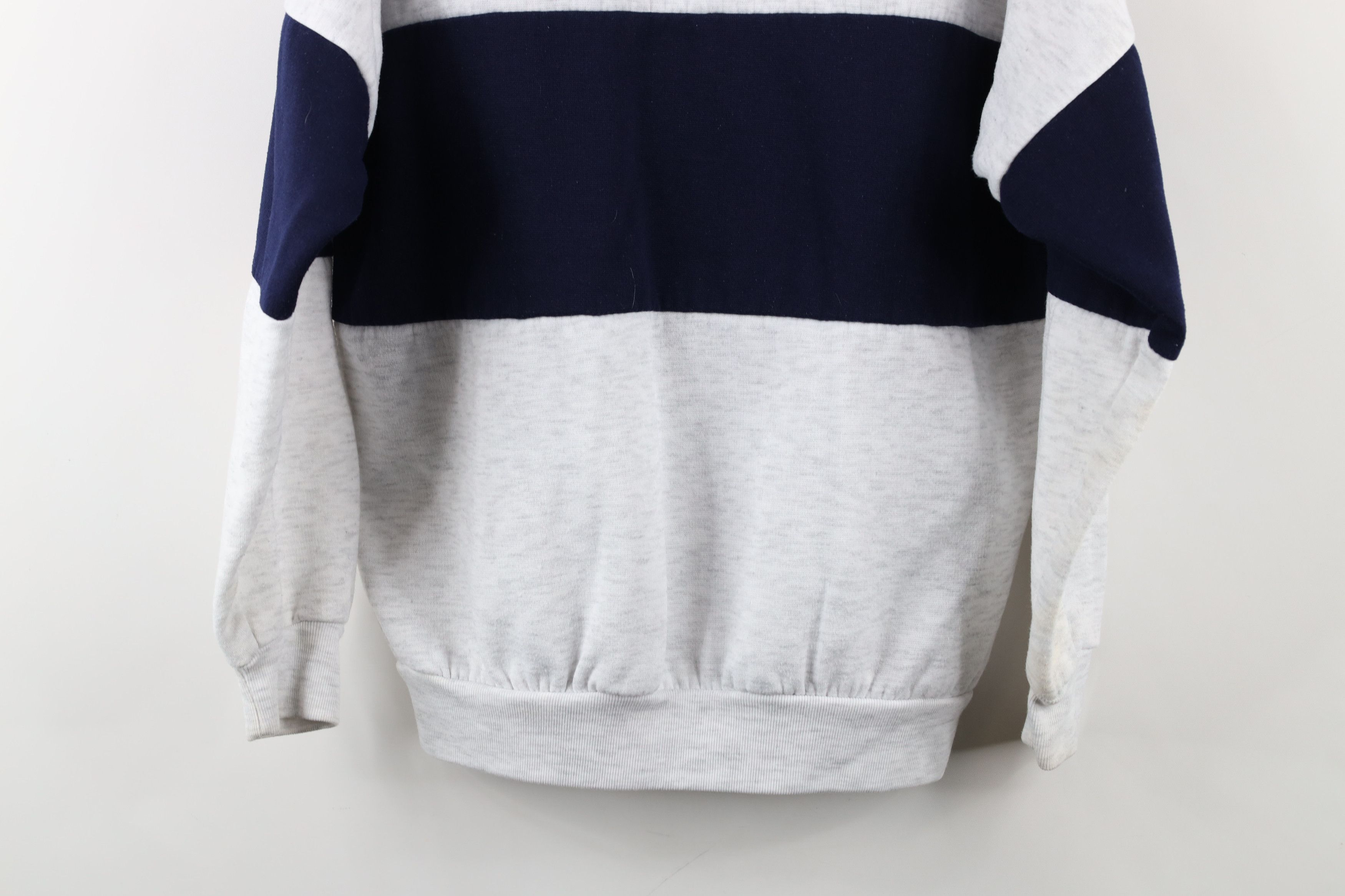 Vintage Vintage 90s Streetwear Half Zip Pullover Sweatshirt USA Size M / US 6-8 / IT 42-44 - 14 Thumbnail