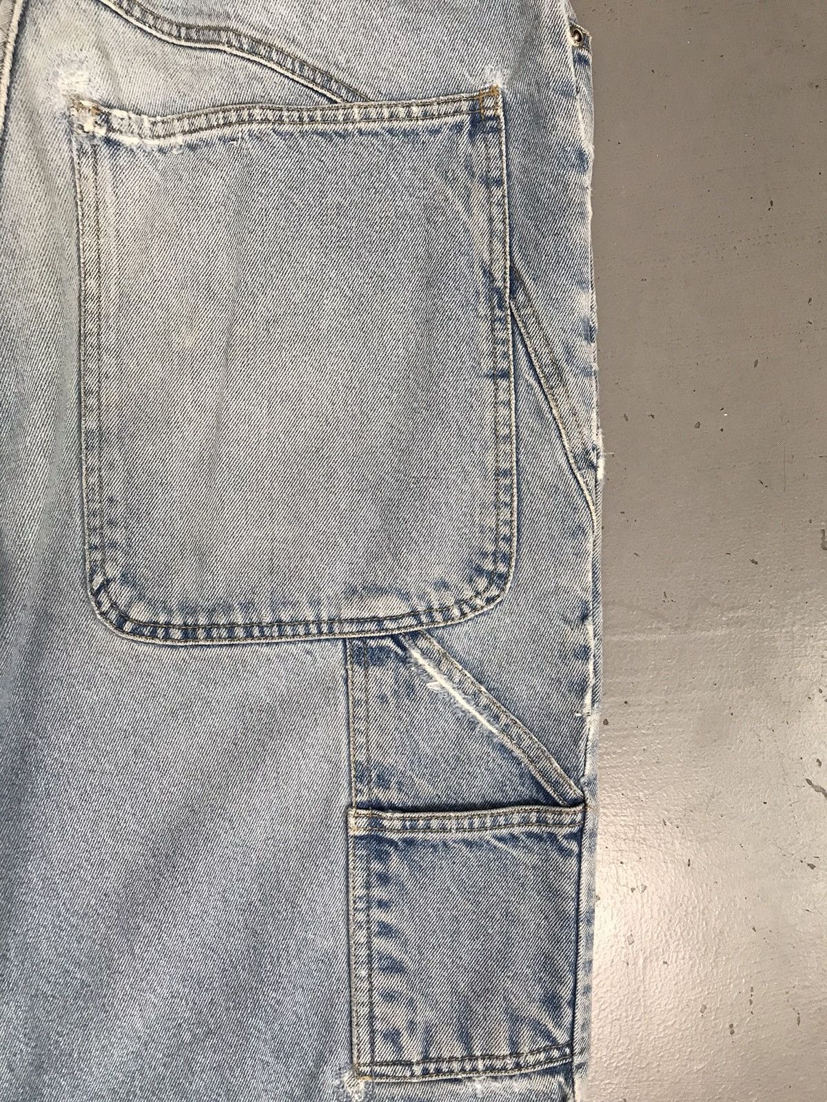 JNCO × Vintage Vintage extreme limit carpenter denim short Size US 35 - 8 Thumbnail