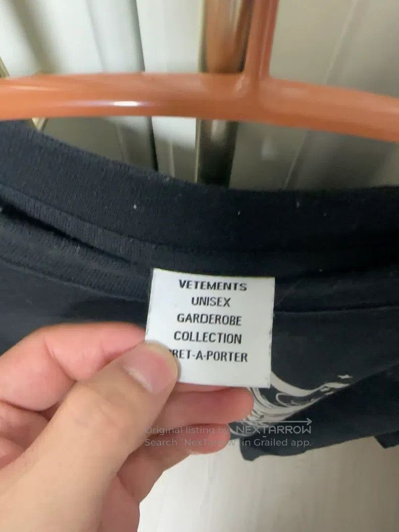 Vetements VETEMENTS Limited Edition T-Shirt Size US M / EU 48-50 / 2 - 3 Thumbnail