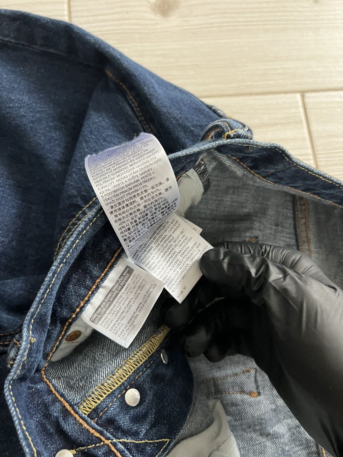 Levi's Vintage Levi's 501 Distressed Jeans 32x32 Size US 32 / EU 48 - 21 Thumbnail