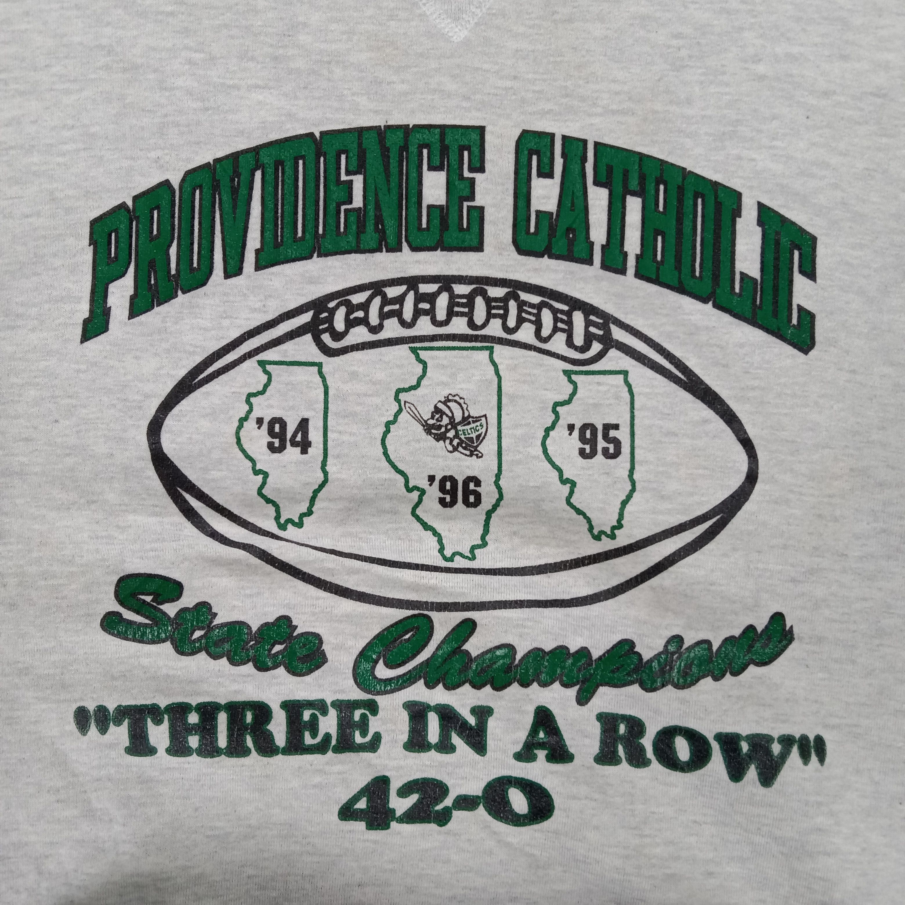 Vintage Vintage 90's Providence Catholic Football Sweatshirt Size US XL / EU 56 / 4 - 2 Thumbnail