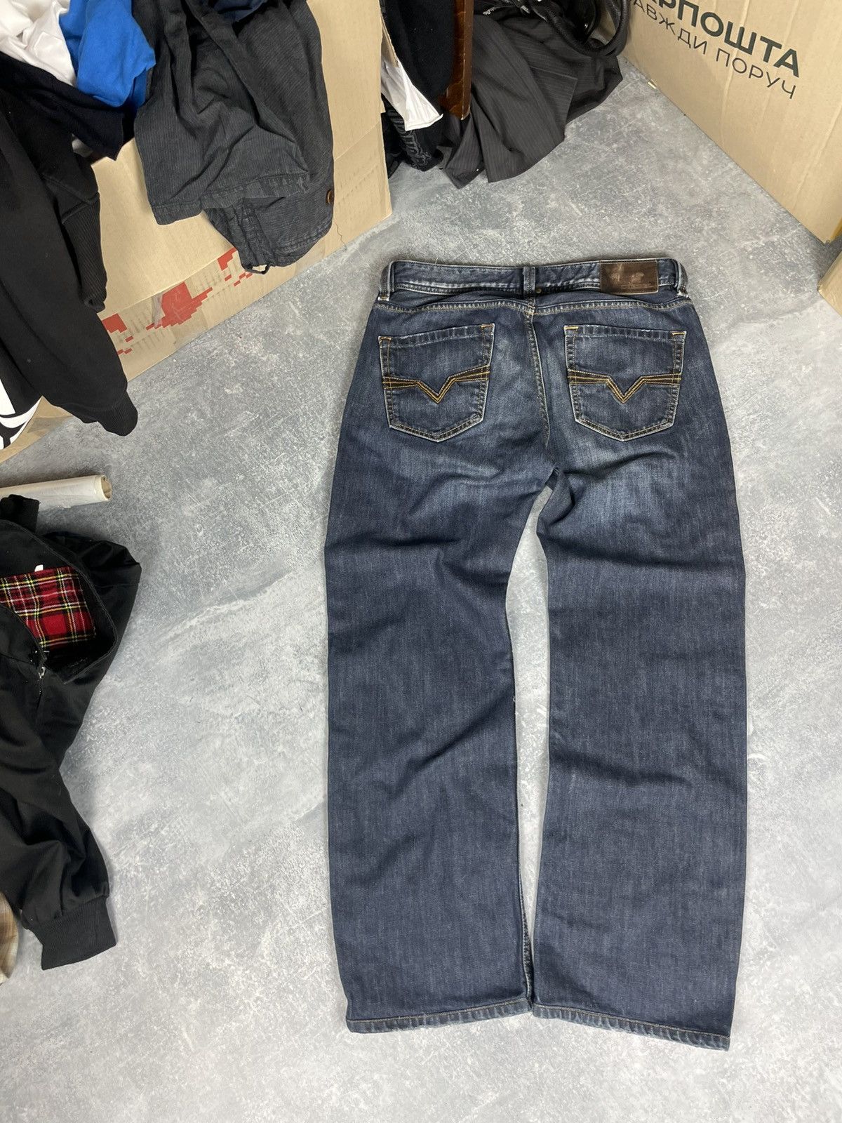 Diesel Crazy vintage Diesel larkee baggy pants jeans denim vintage Size US 31 - 4 Thumbnail