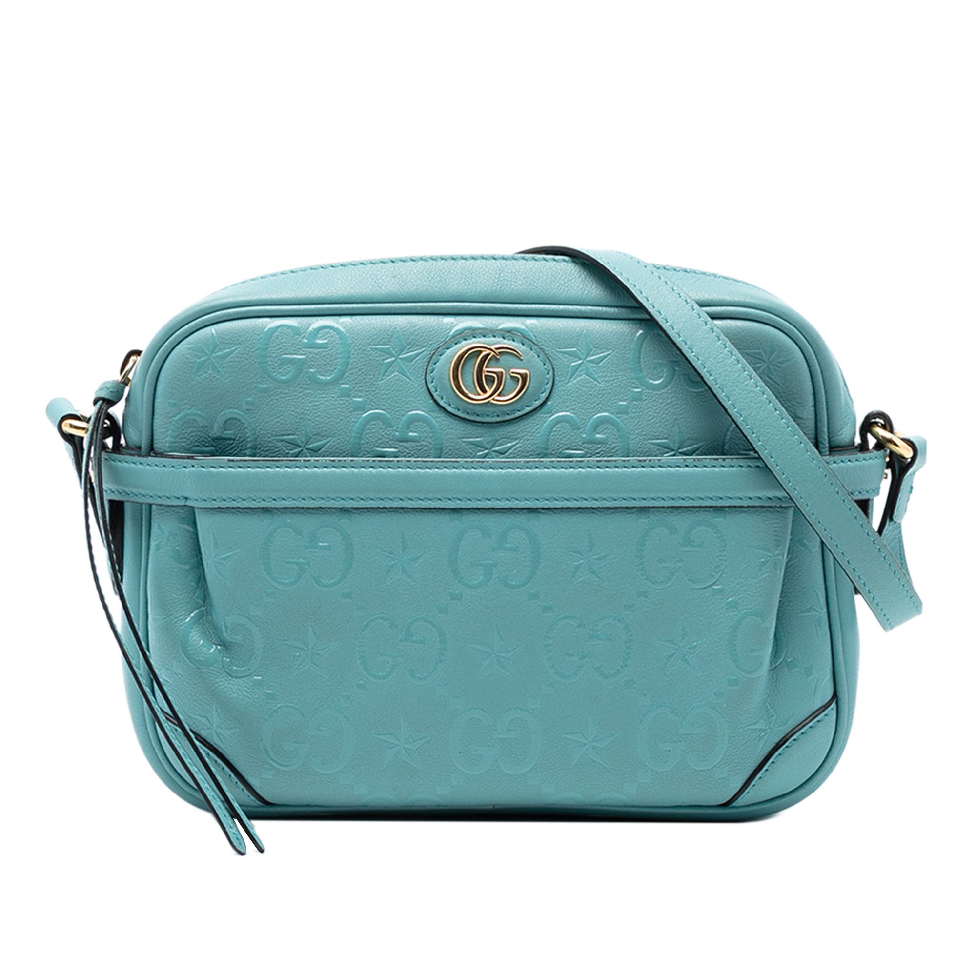 Gucci Gucci GG Star Embossed Leather Crossbody Size ONE SIZE - 1 Thumbnail