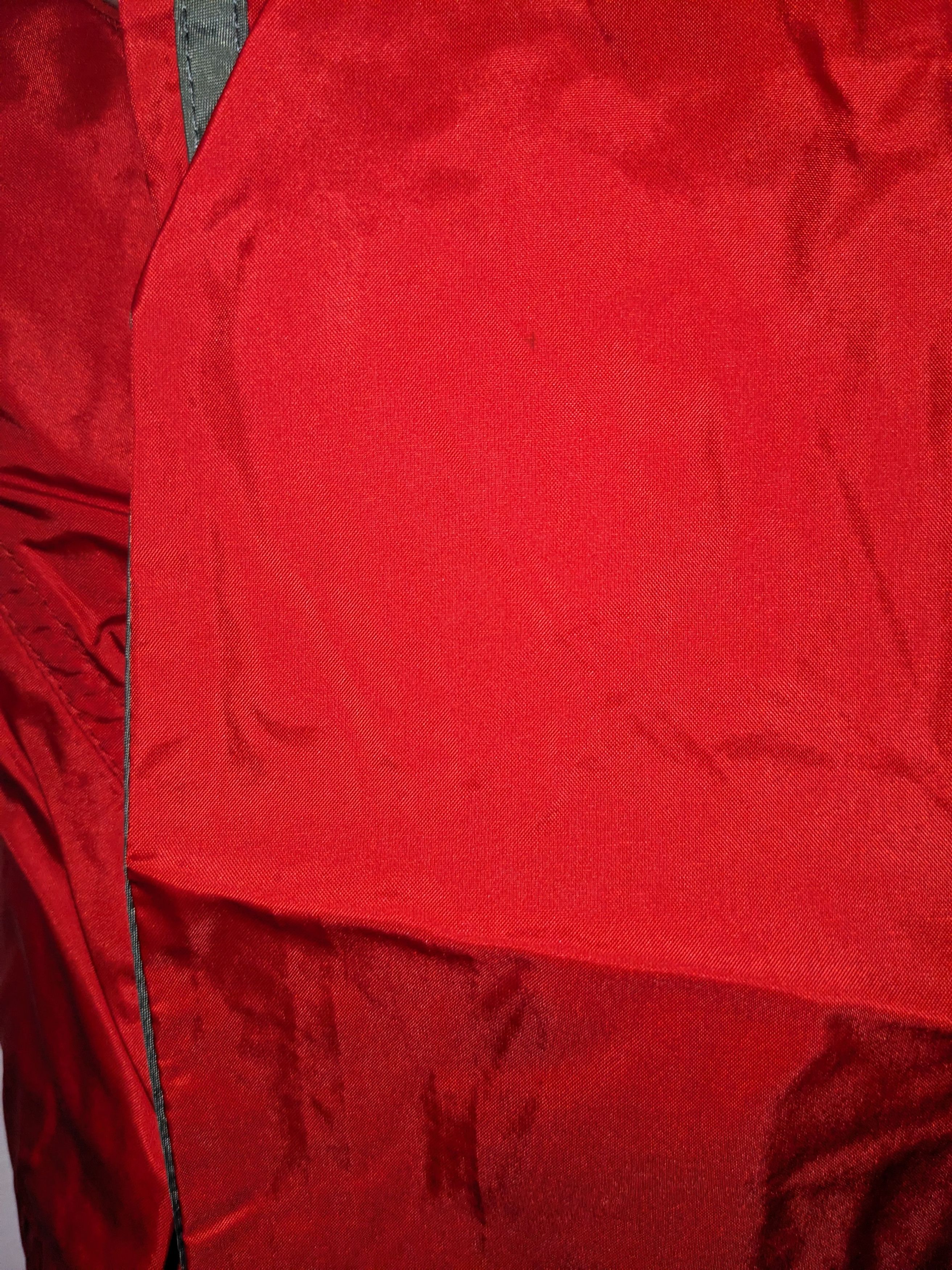 Adidas × Vintage Vintage 90s Adidas Logo Three Stripe Red Large Windbreaker Size US L / EU 52-54 / 3 - 6 Thumbnail