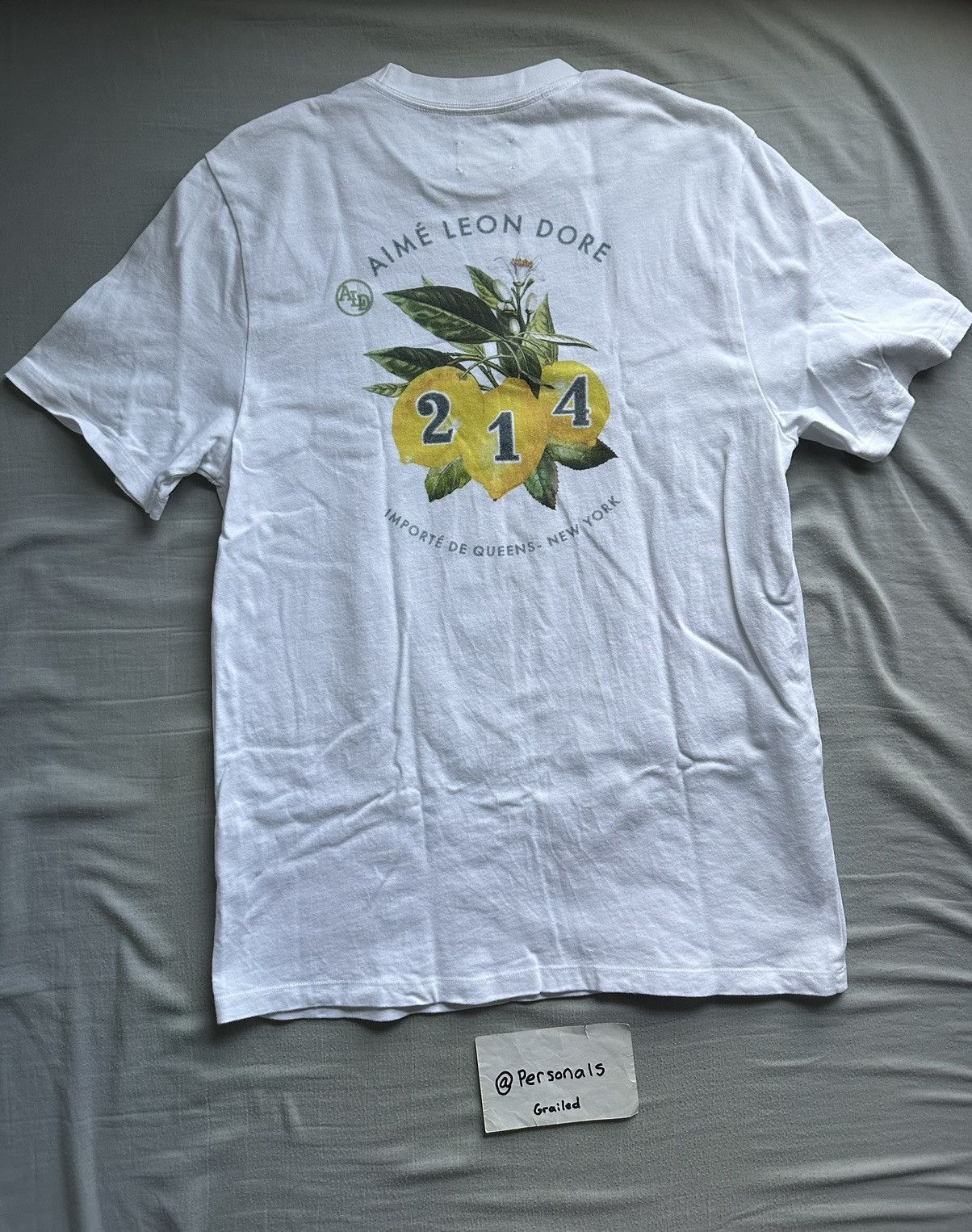 Aime Leon Dore Aime Leon Dore Lemon Tee Small Size US S / EU 44-46 / 1 - 1 Thumbnail