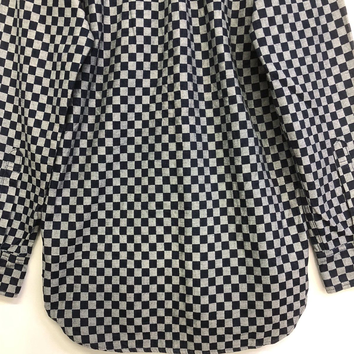 Eternal ETERNAL INDIGO CHECKERED BUTTON SHIRT Size US M / EU 48-50 / 2 - 8 Thumbnail
