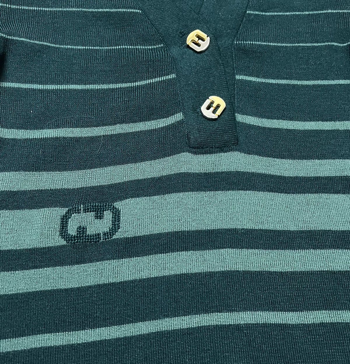 Salvatore Ferragamo × Vintage Vintage SALVATORE FERRAGAMO Italy Shirt/Knitwear Size S / US 4 / IT 40 - 4 Thumbnail