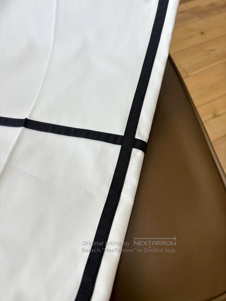 Hermes Hermes White Straight-Leg Pants Size 25" / US 0 / IT 36 - 6 Thumbnail