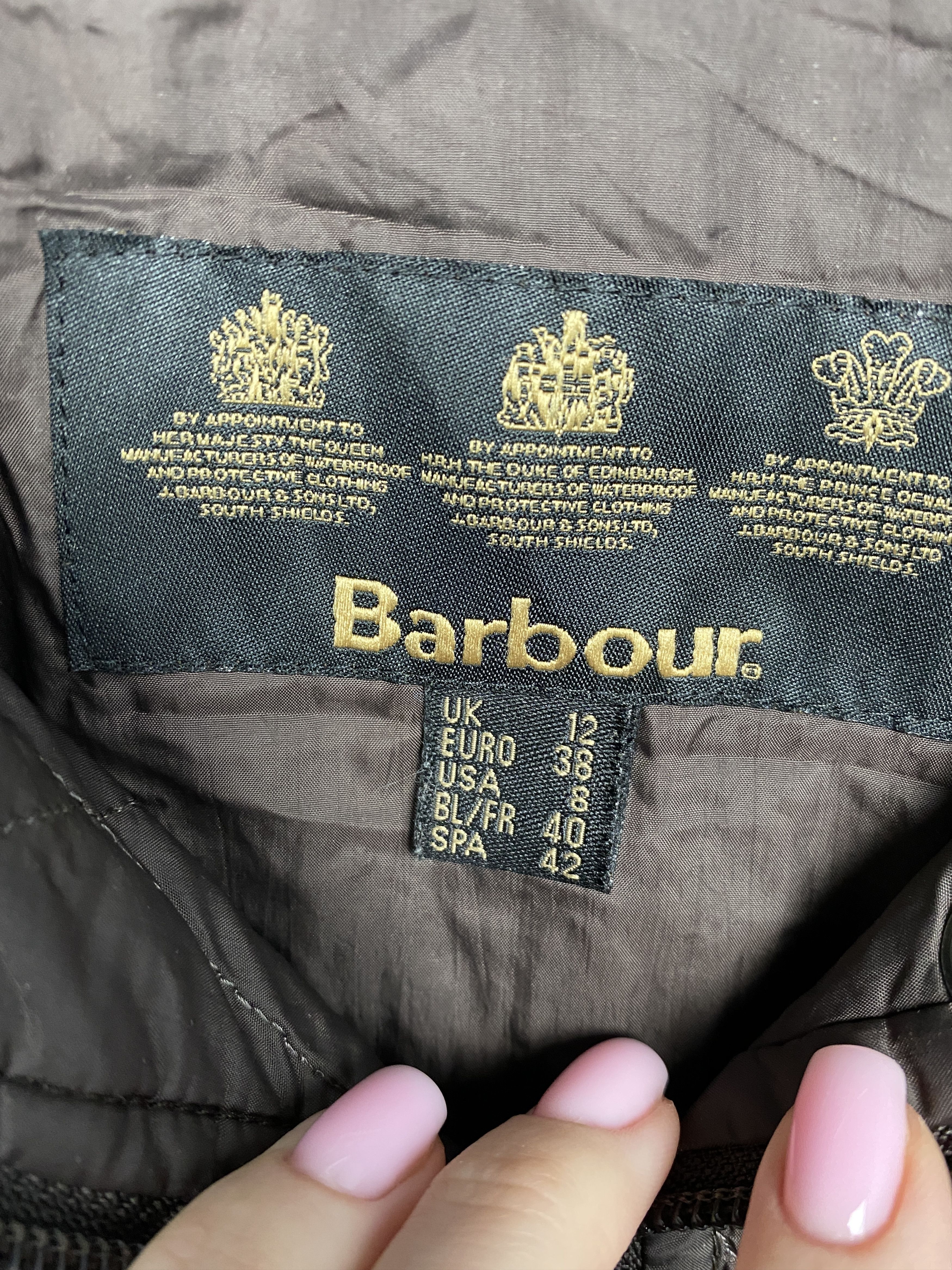 Barbour Barbour Vintage Womens Flyweight Quilted Jacket Size M / US 6-8 / IT 42-44 - 4 Thumbnail