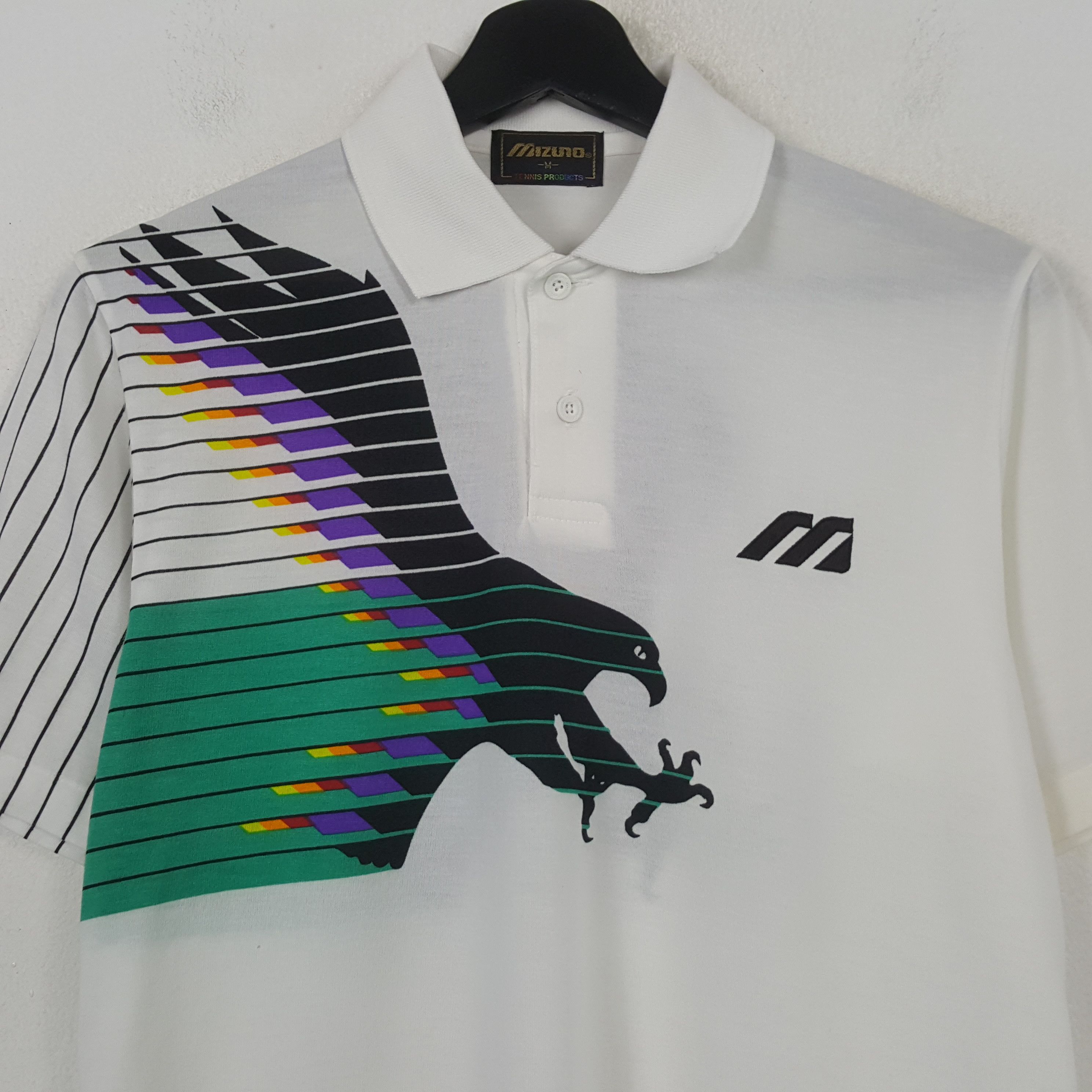 Mizuno Mizuno Japanese Brand Sports Style Polos RR21 Size US S / EU 44-46 / 1 - 2 Thumbnail