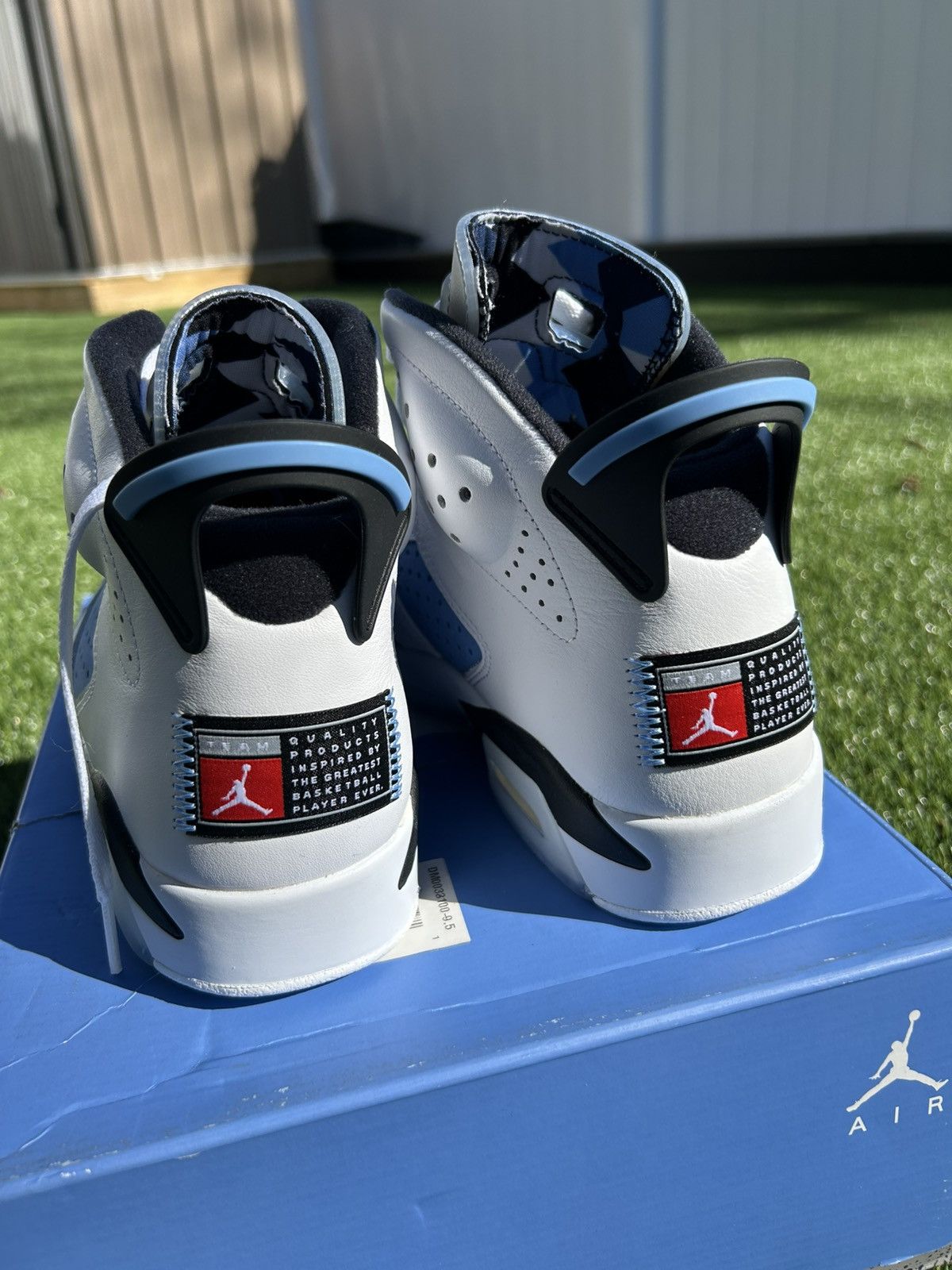 Jordan Brand Jordan 6’s UNC Mens 8.5 Size US 8.5 / EU 41-42 - 3 Thumbnail