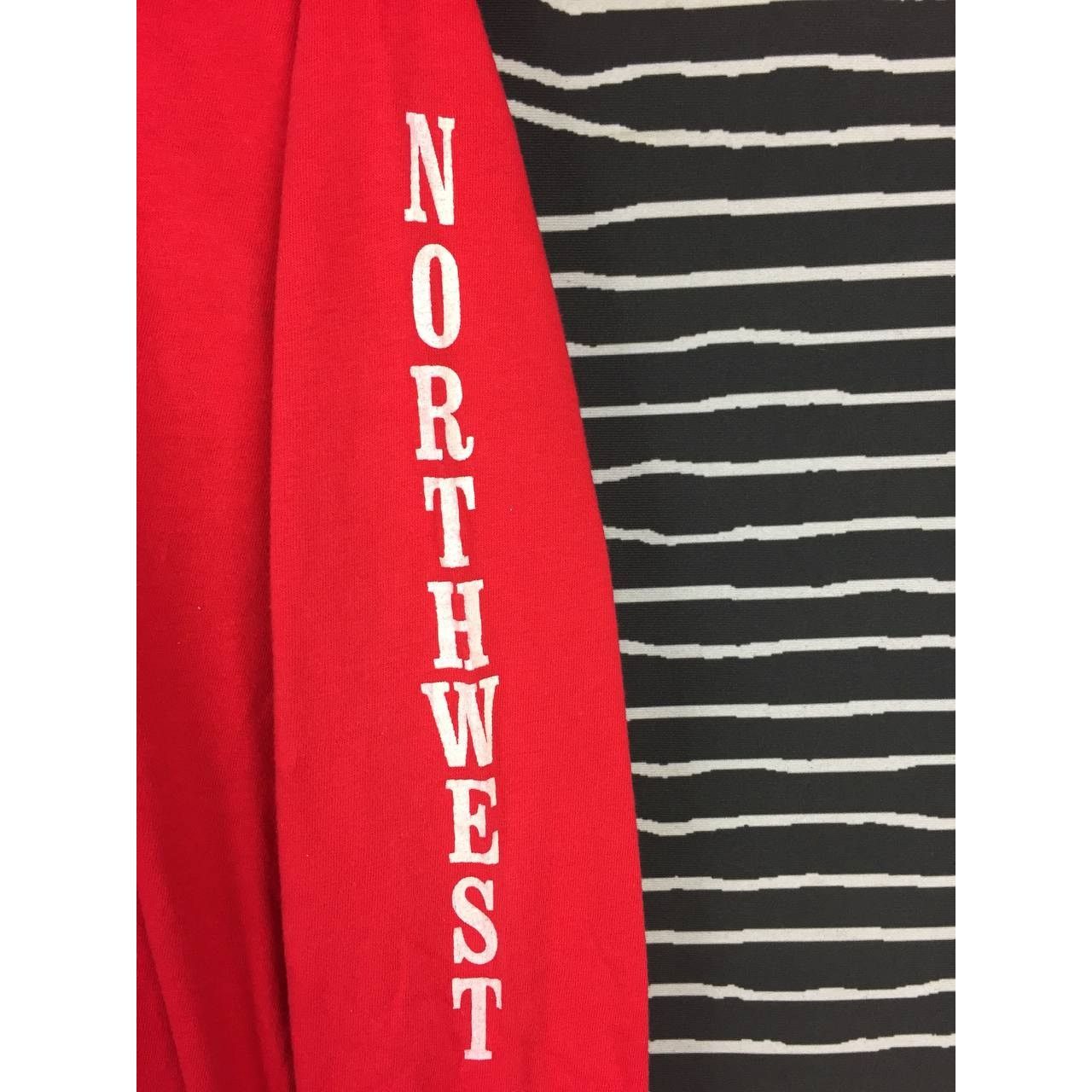 Vintage Vtg 80s Northwest Catch Our Style Retro Longsleeve Tee Size US M / EU 48-50 / 2 - 4 Thumbnail