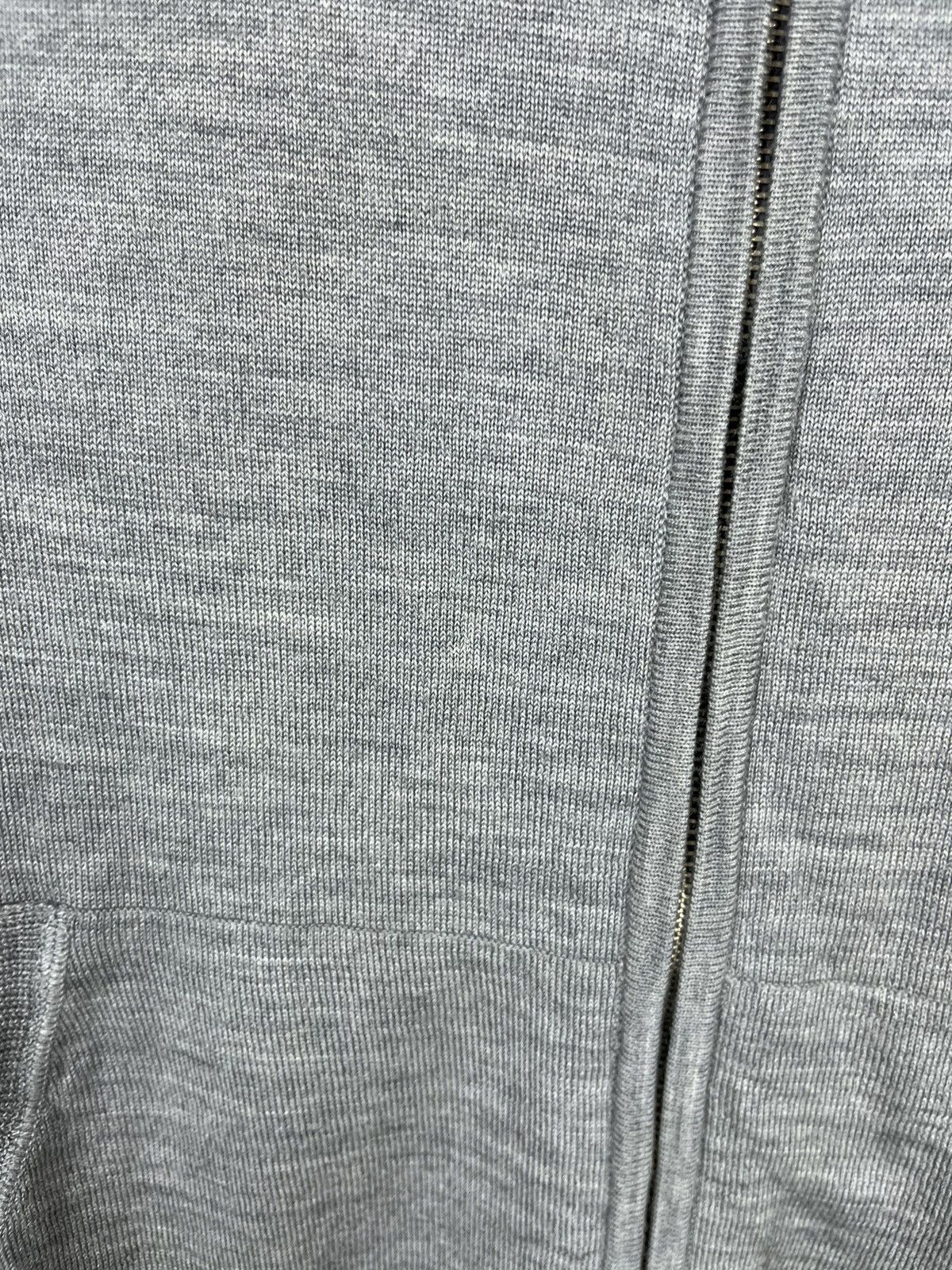 Allsaints AllSaints Spitalfields Merino Wool Sweater Zip Hoodie Gray Size US S / EU 44-46 / 1 - 7 Thumbnail