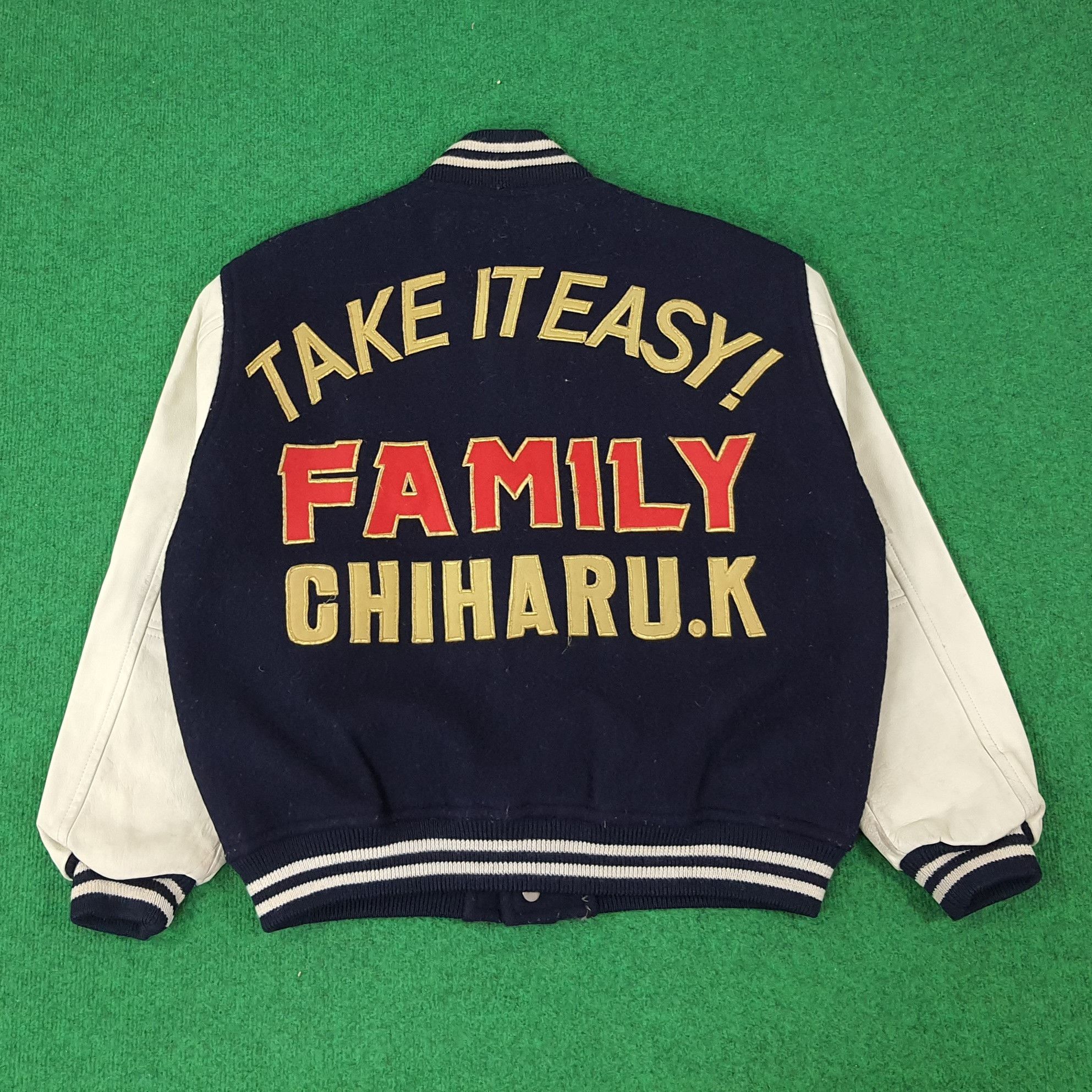 Daytona × Vintage Vintage DAYTONA Company Motorsports Varsity Jacket C233N12 Size US M / EU 48-50 / 2 - 1 Thumbnail