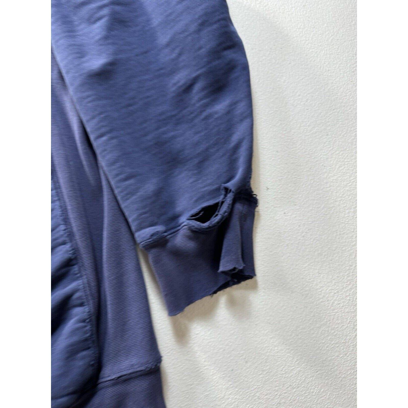 Nike Vintage Nike Center Swoosh 1/4 Zip Hoodie Men’s L Blue 90s Size US L / EU 52-54 / 3 - 8 Thumbnail