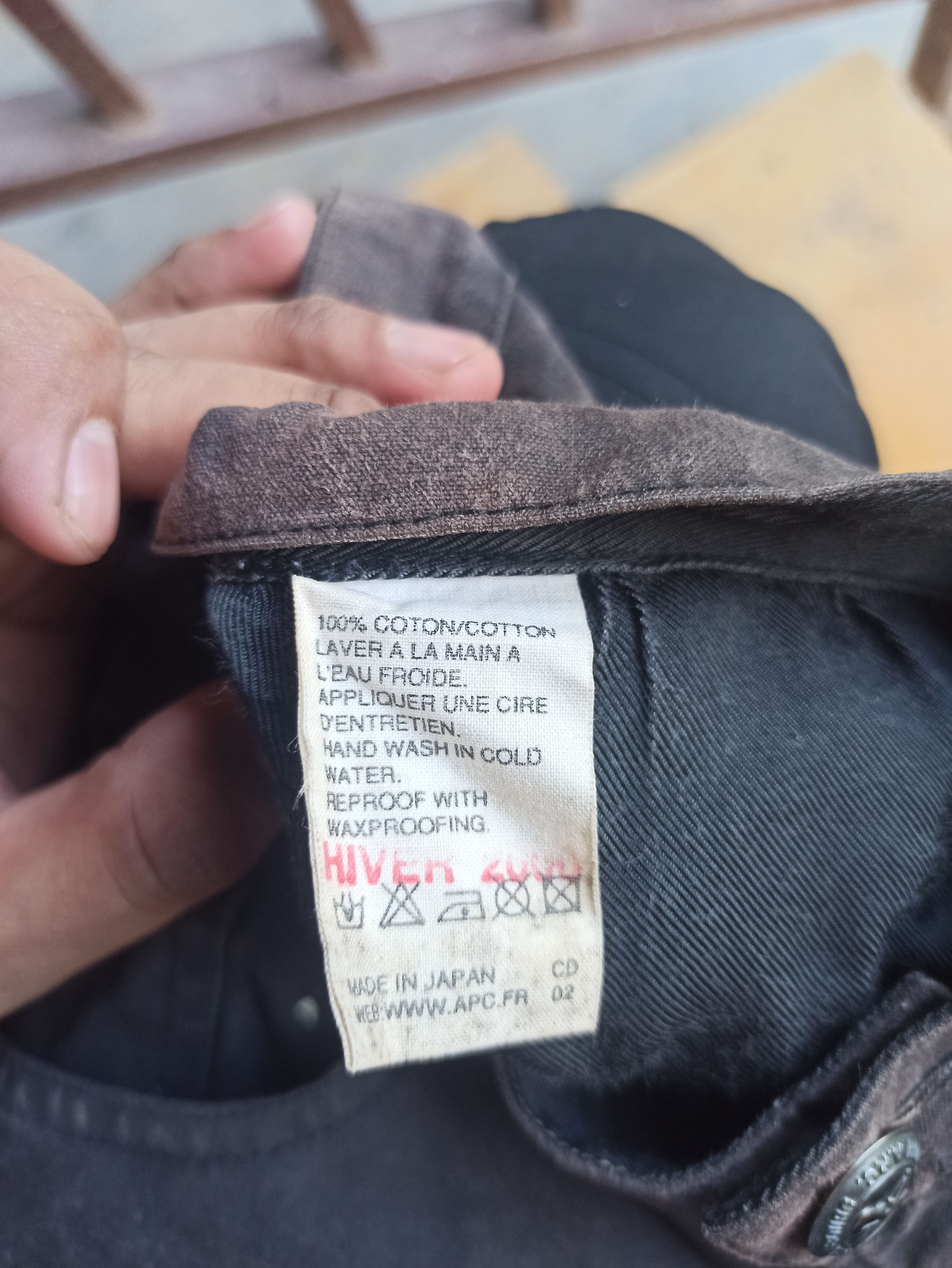 A.P.C. Vintage A.P.C Rue De Fleurus Super Black Sun Faded Jean Size US 32 / EU 48 - 7 Thumbnail