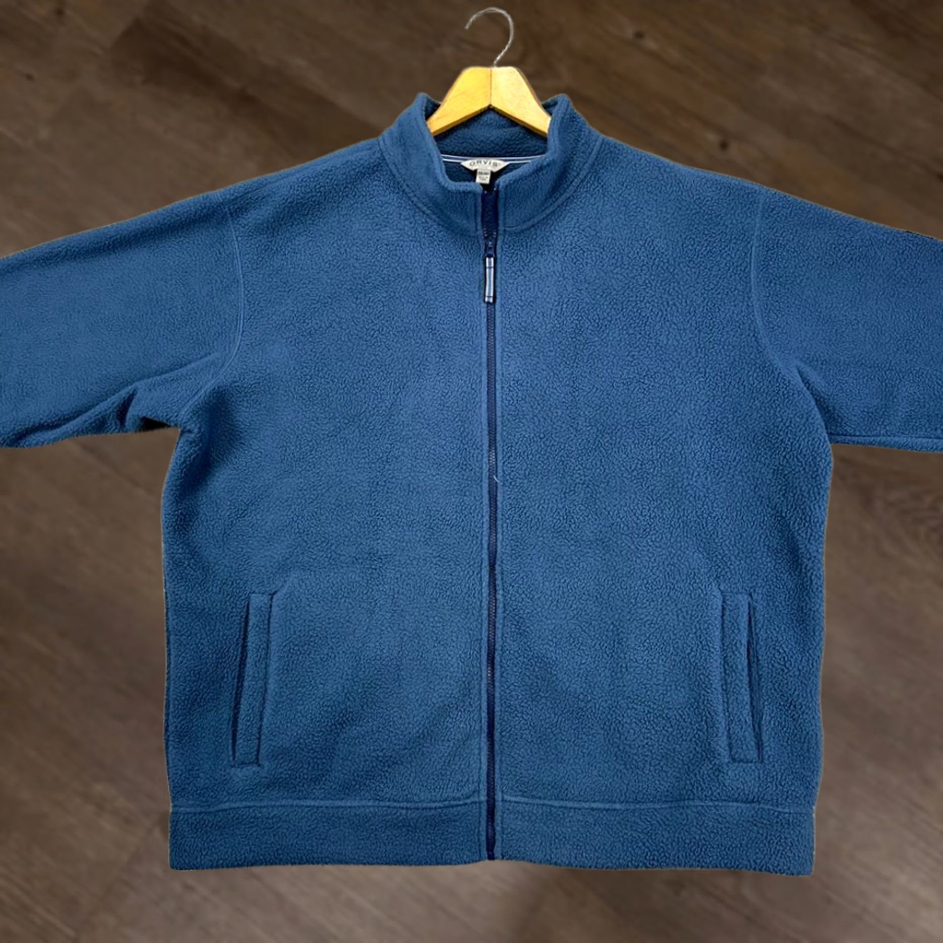 Orvis Orvis Fleece Jacket Blue 2XL Full Zip Logo Mens High Pile Chest 56in Length 29in Outdoor Casual Jacket Size US XXL / EU 58 / 5 - 1 Thumbnail