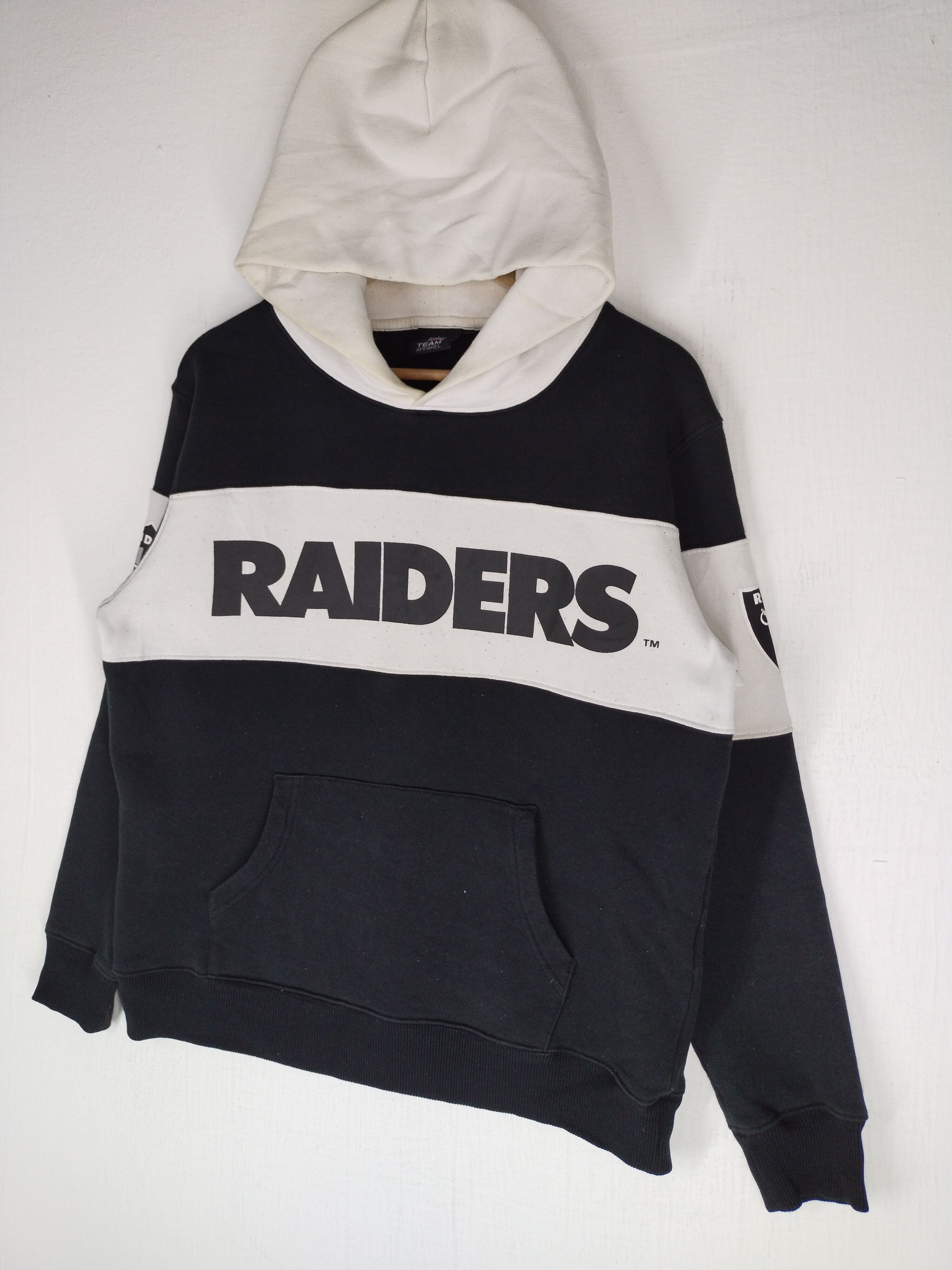 NFL Vintage NFL Raiders Hoodie Sweatshirt Size US M / EU 48-50 / 2 - 4 Thumbnail
