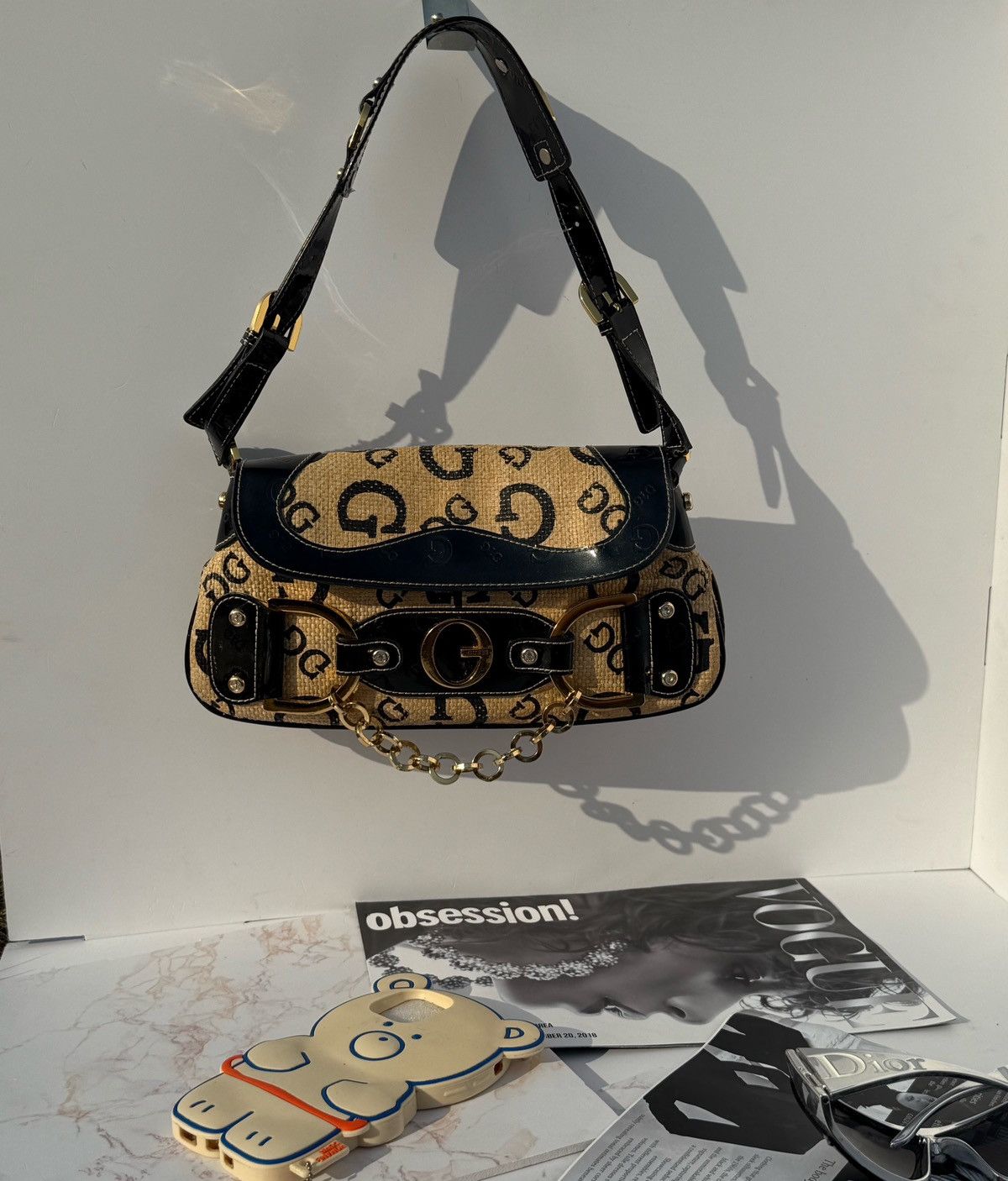 Guess Guess wicker vintage bag Size ONE SIZE - 5 Thumbnail
