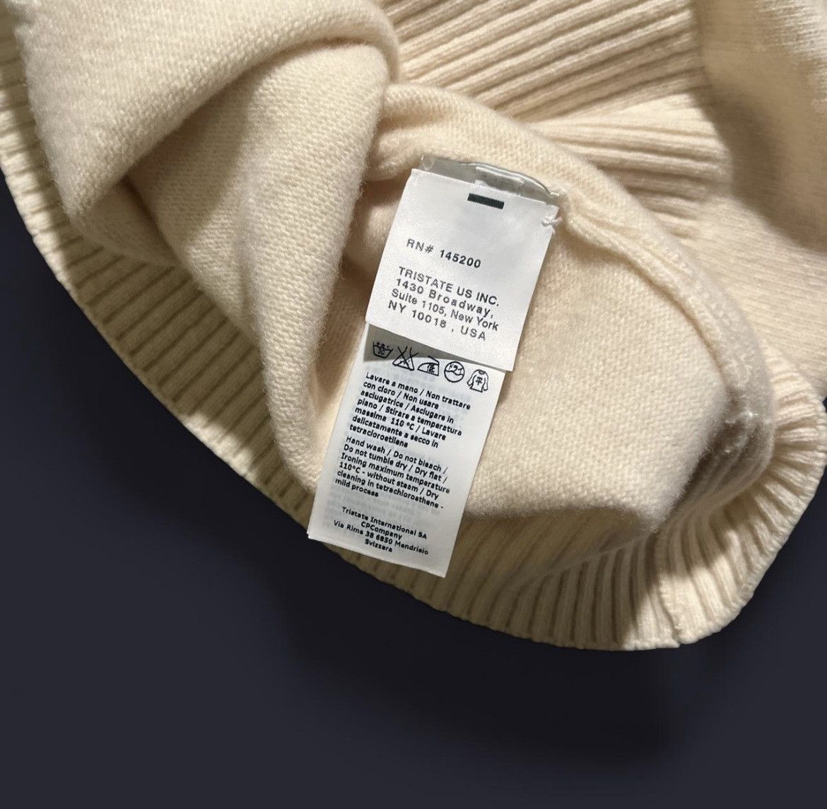 C.P. Company C.P company white/beige wool sweater Size US XL / EU 56 / 4 - 5 Thumbnail