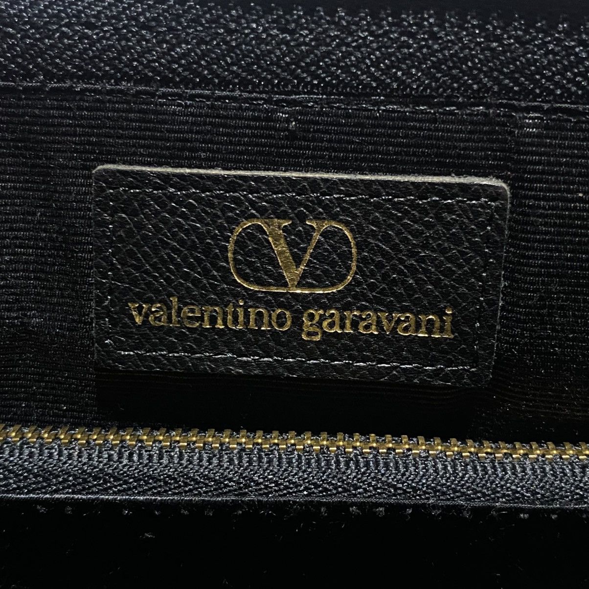 Valentino Valentino Garavani Clutch Black Leather Size ONE SIZE - 11 Thumbnail